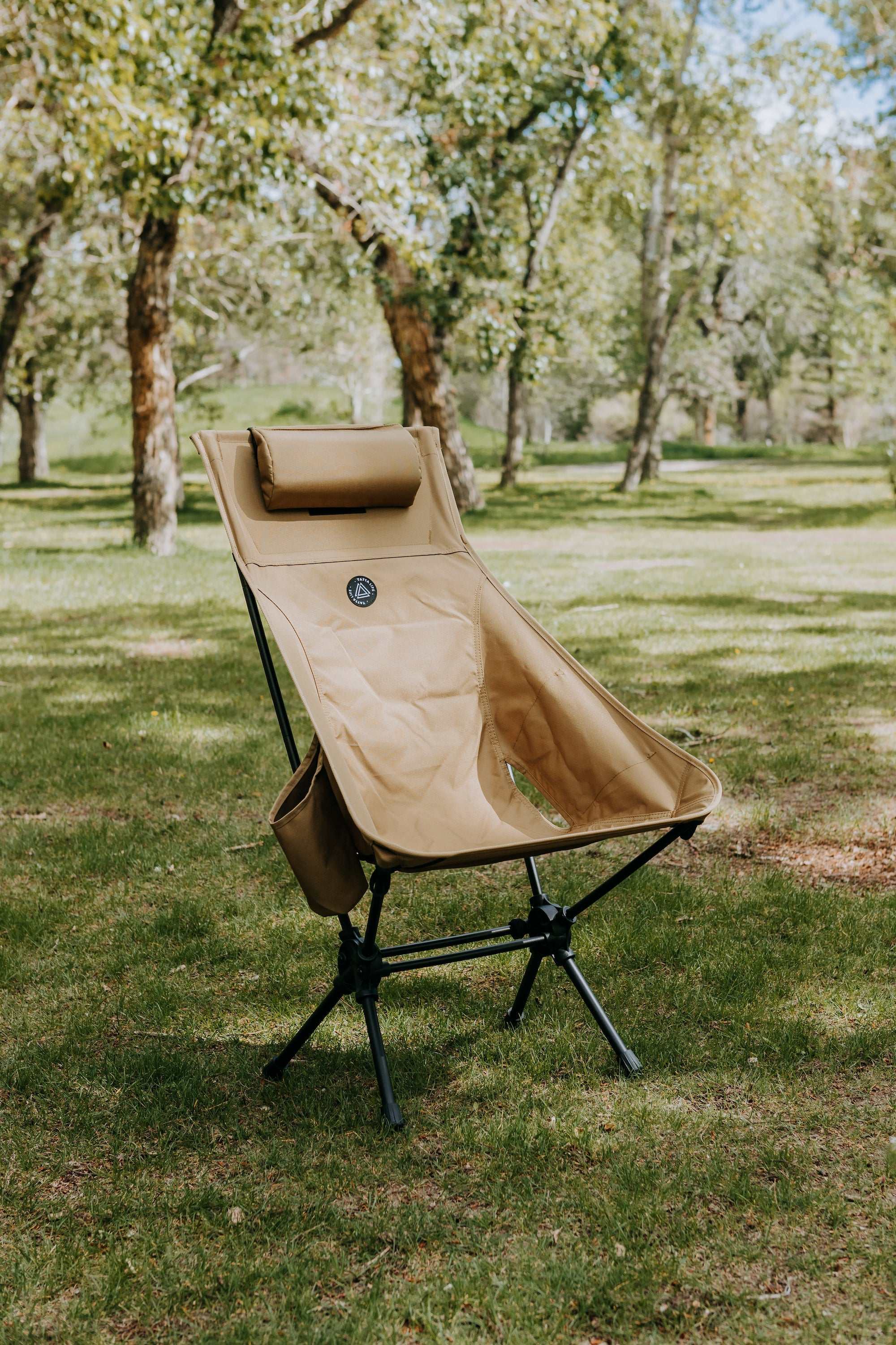 High Back Ultralight Folding Camping Chairs With Storage Pouches-thumbmail-7