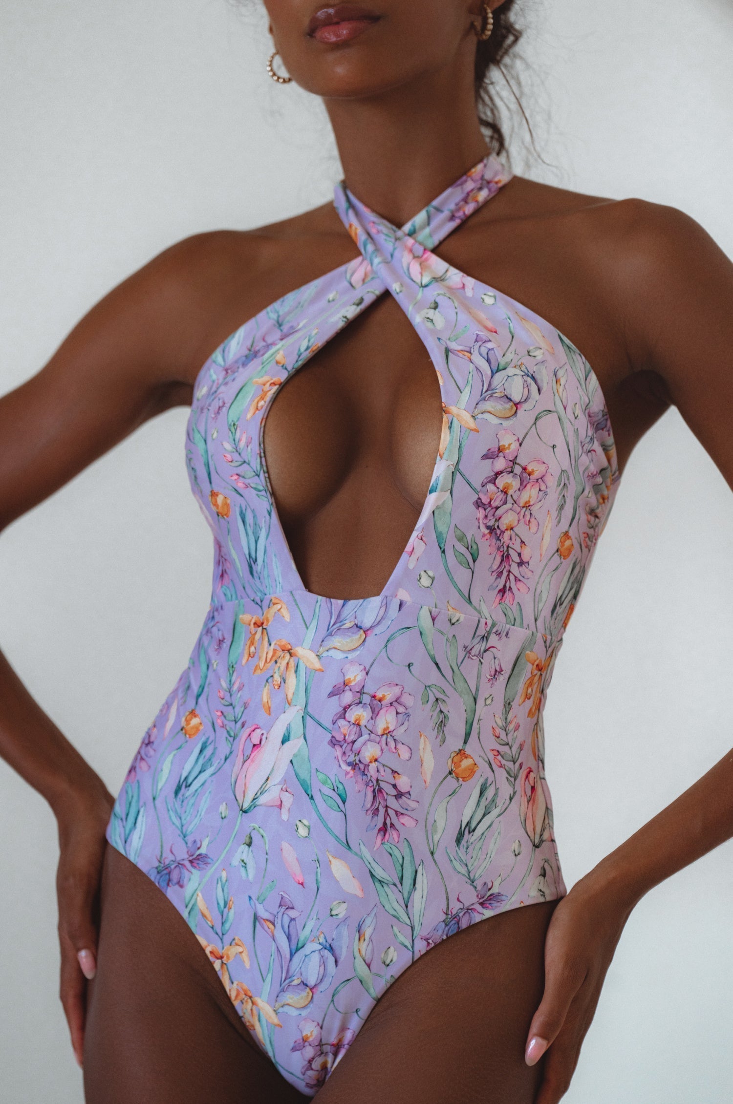 Iliana Cross-Over One Piece Swimsuit-thumbmail-2