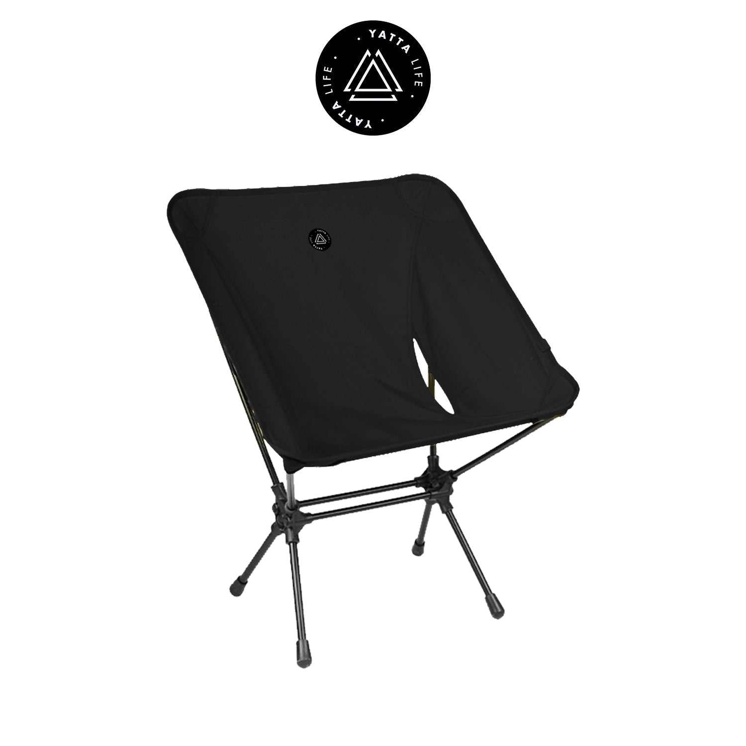 Low Back Ultralight Folding Camping Chairs With Storage Pouch - Khaki-thumbmail-6