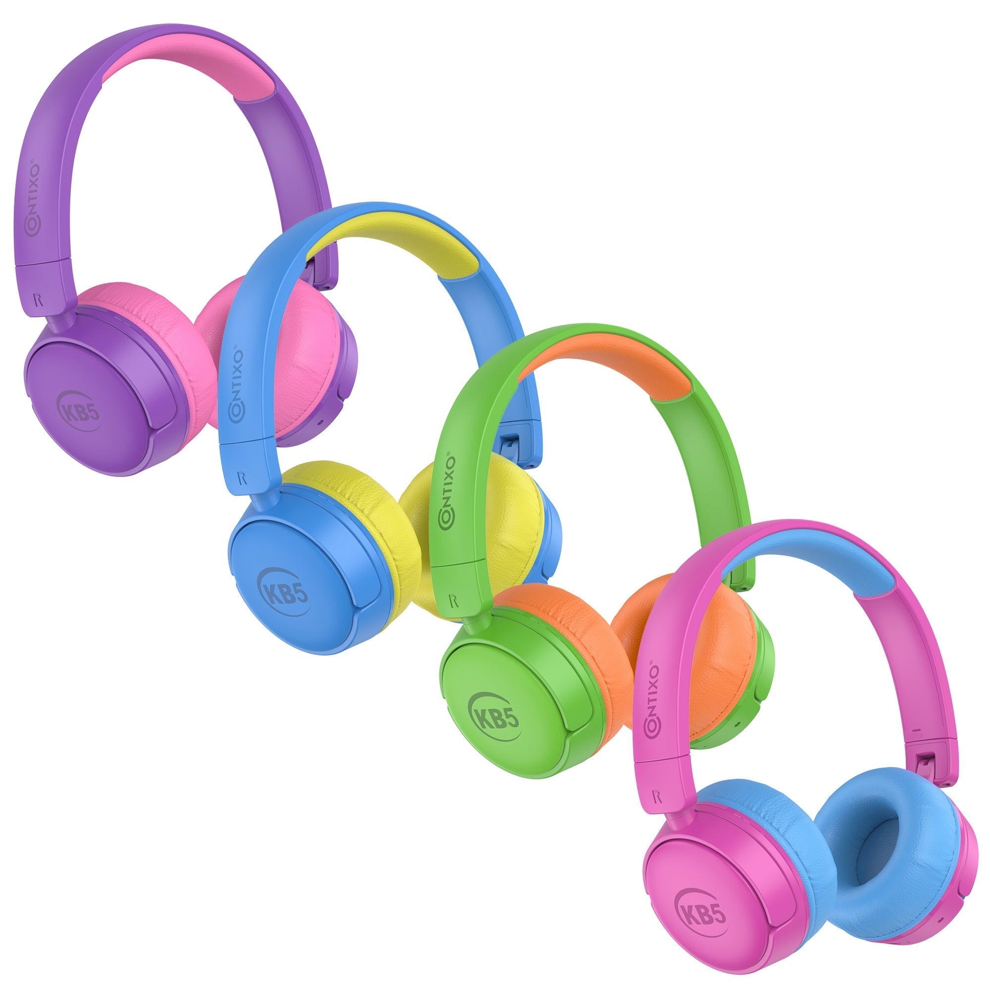Contixo KB5 Kids Wireless Bluetooth Headphones-thumbmail-2