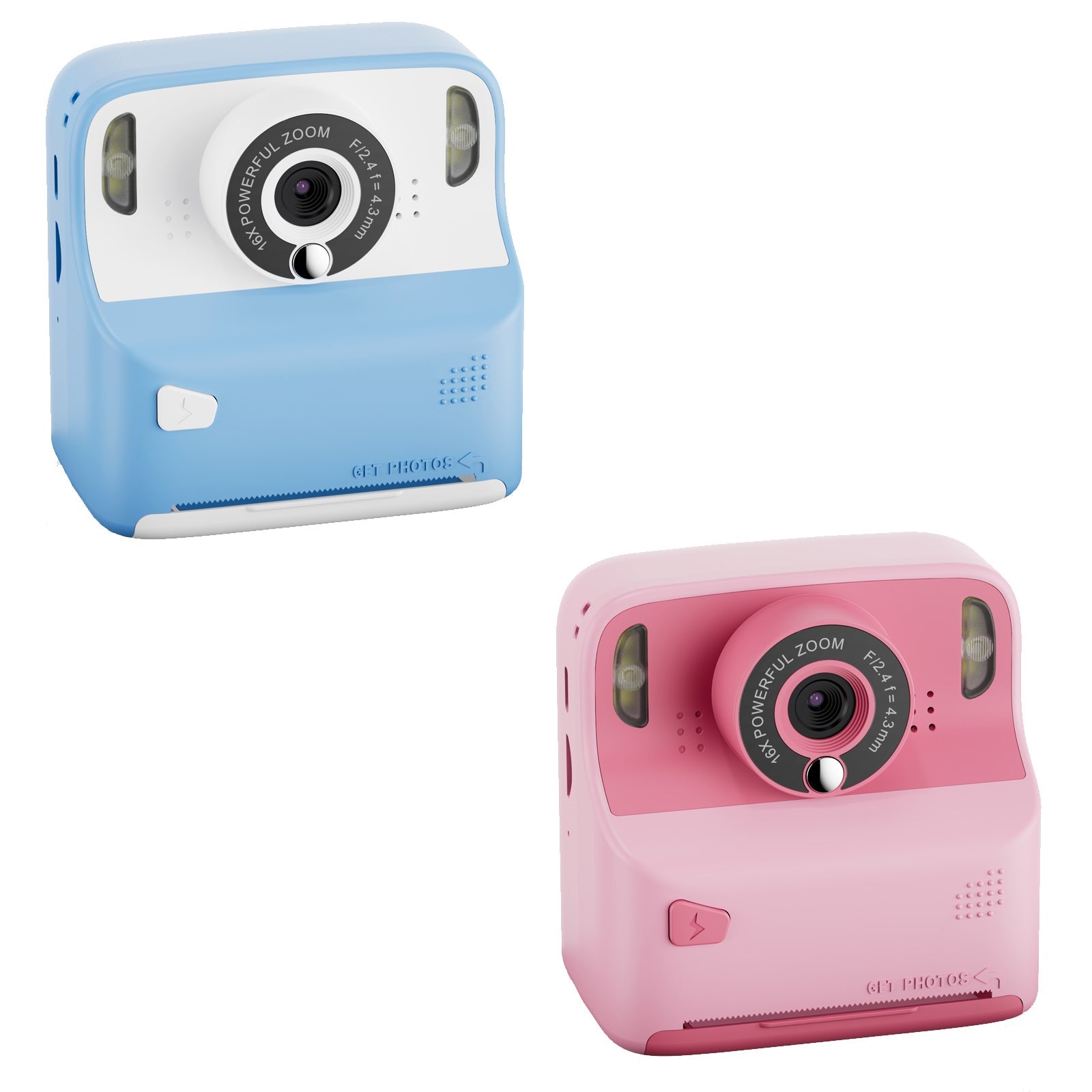 Contixo Instant Print Kids Toy Camera - Video, Games, 3 Paper Rolls Included-thumbmail-1