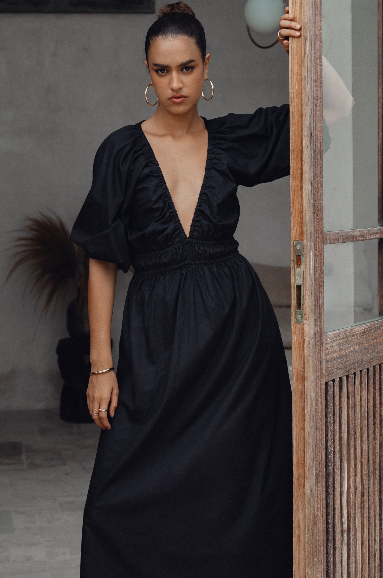 Kezas Cotton Maxi Dress-thumbmail-10