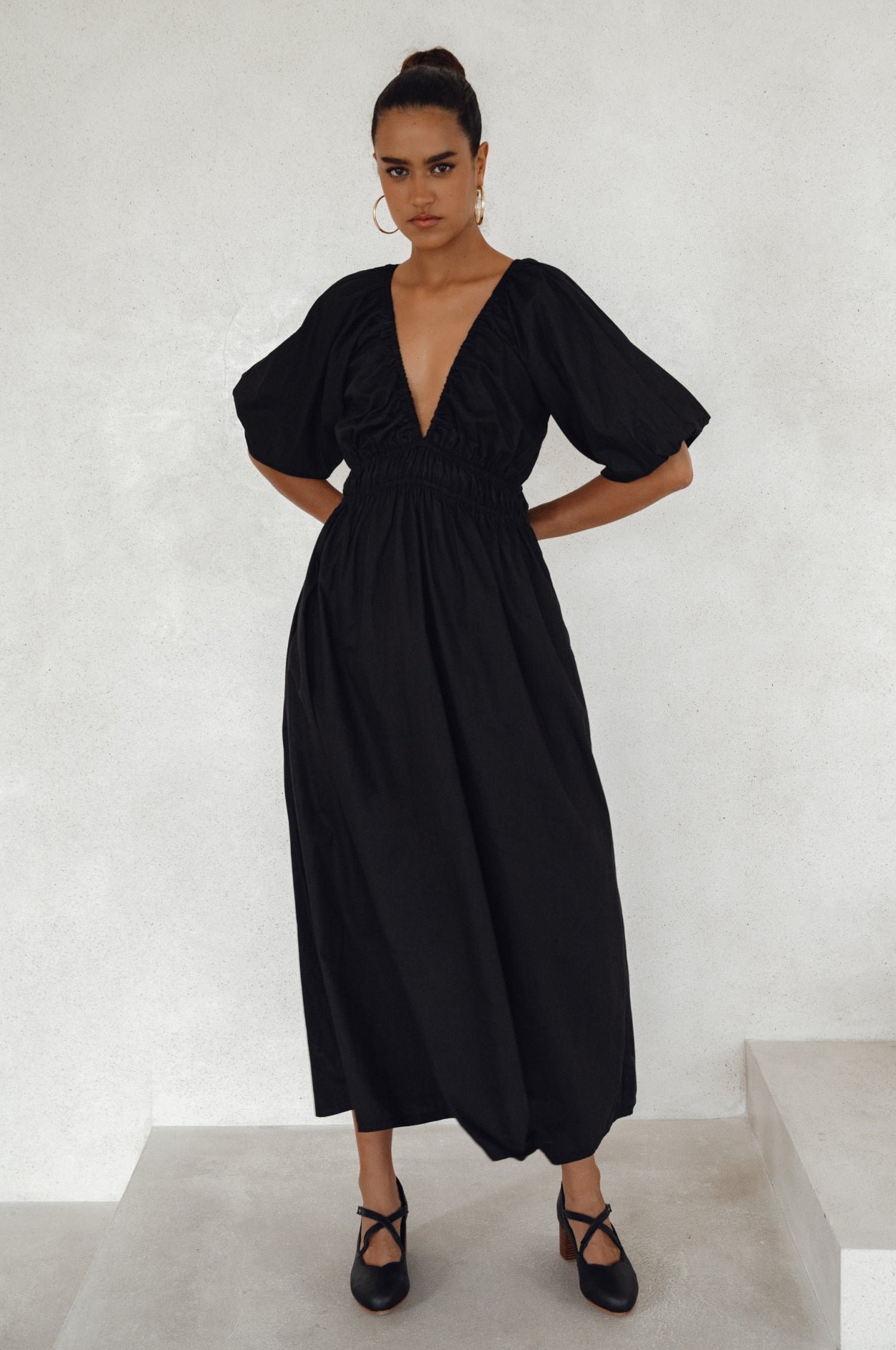 Kezas Cotton Maxi Dress-thumbmail-12
