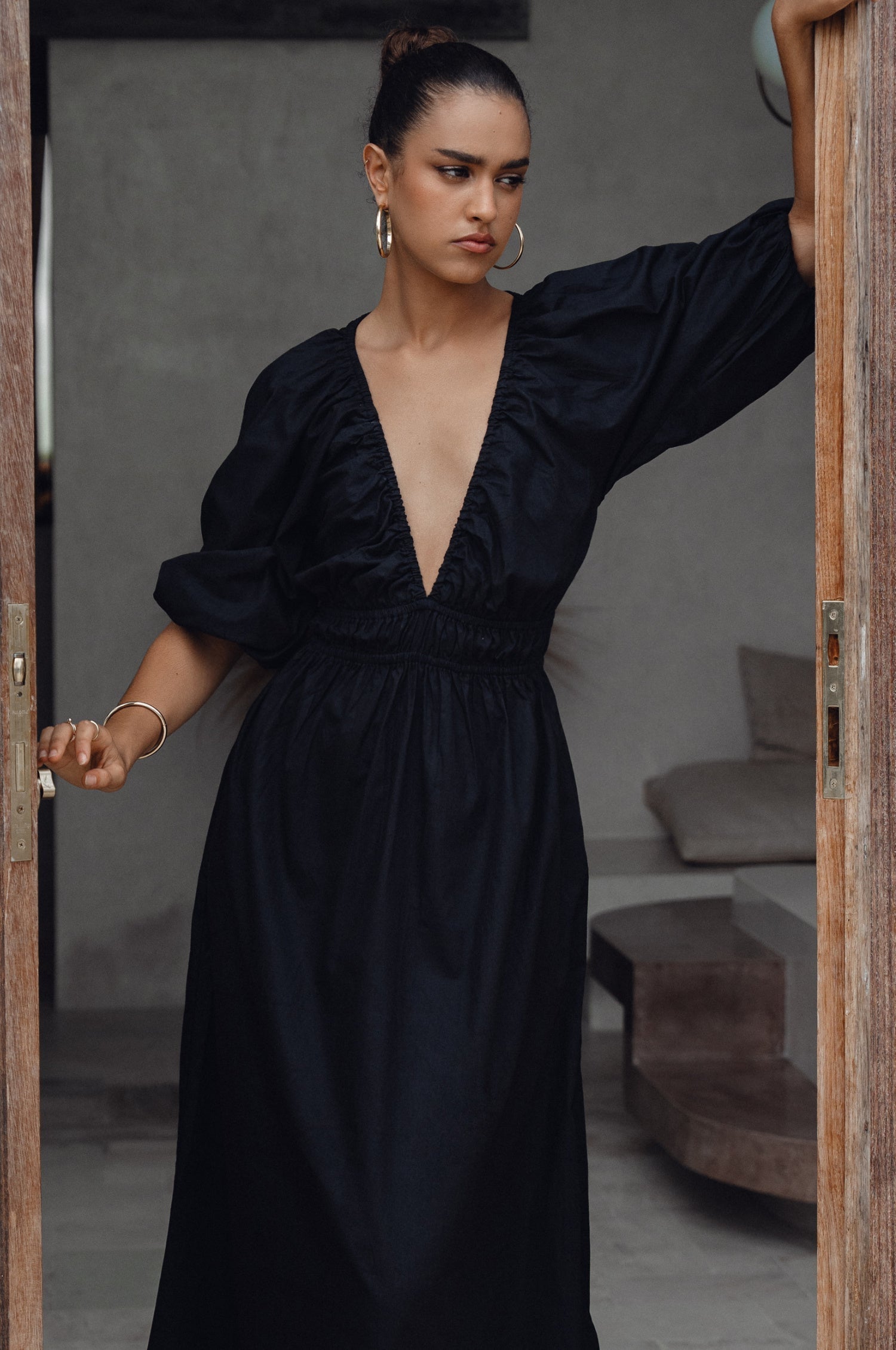 Kezas Cotton Maxi Dress-thumbmail-13