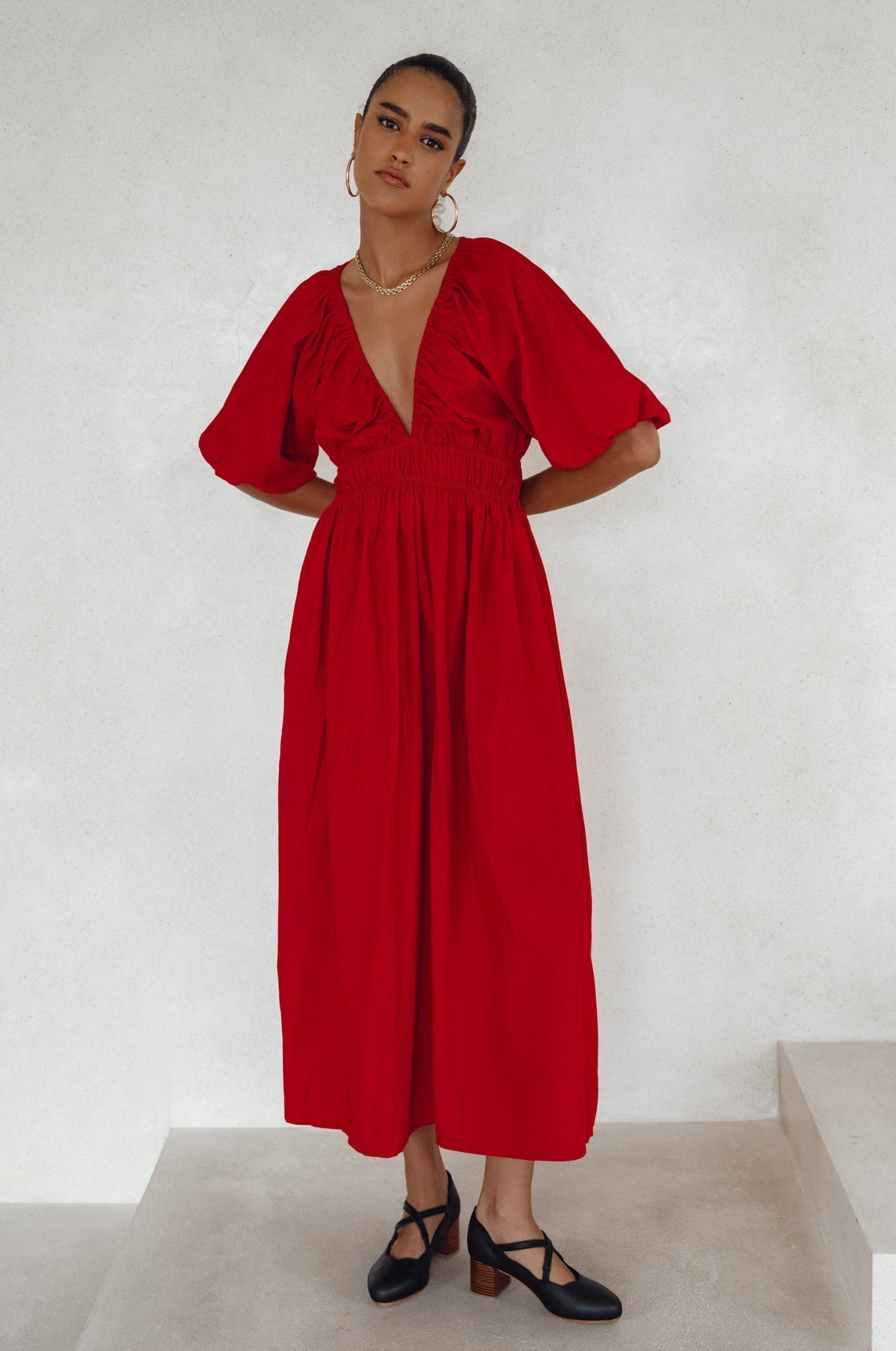 Kezas Cotton Maxi Dress-thumbmail-10