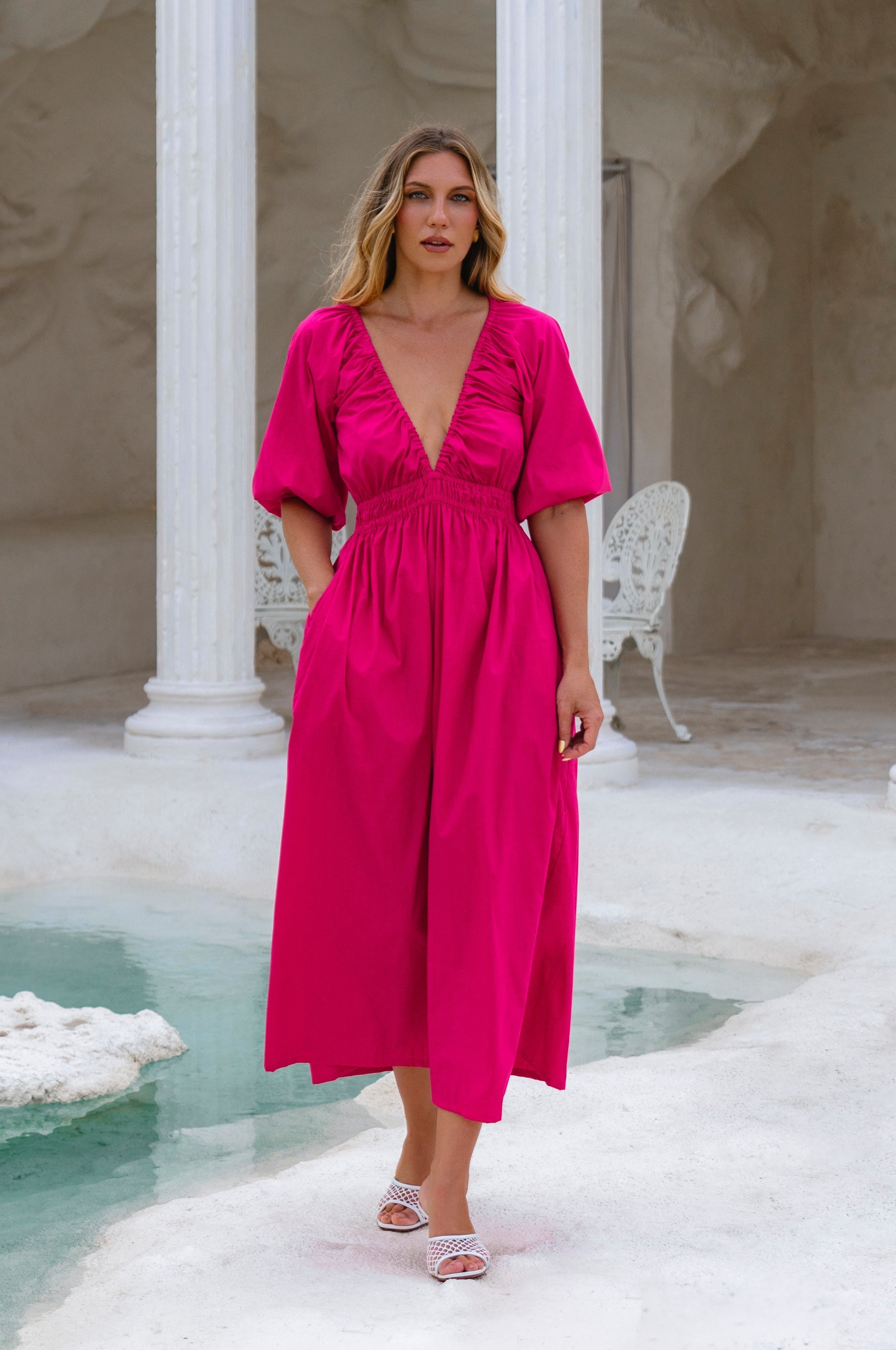 Kezas Cotton Maxi Dress-thumbmail-9