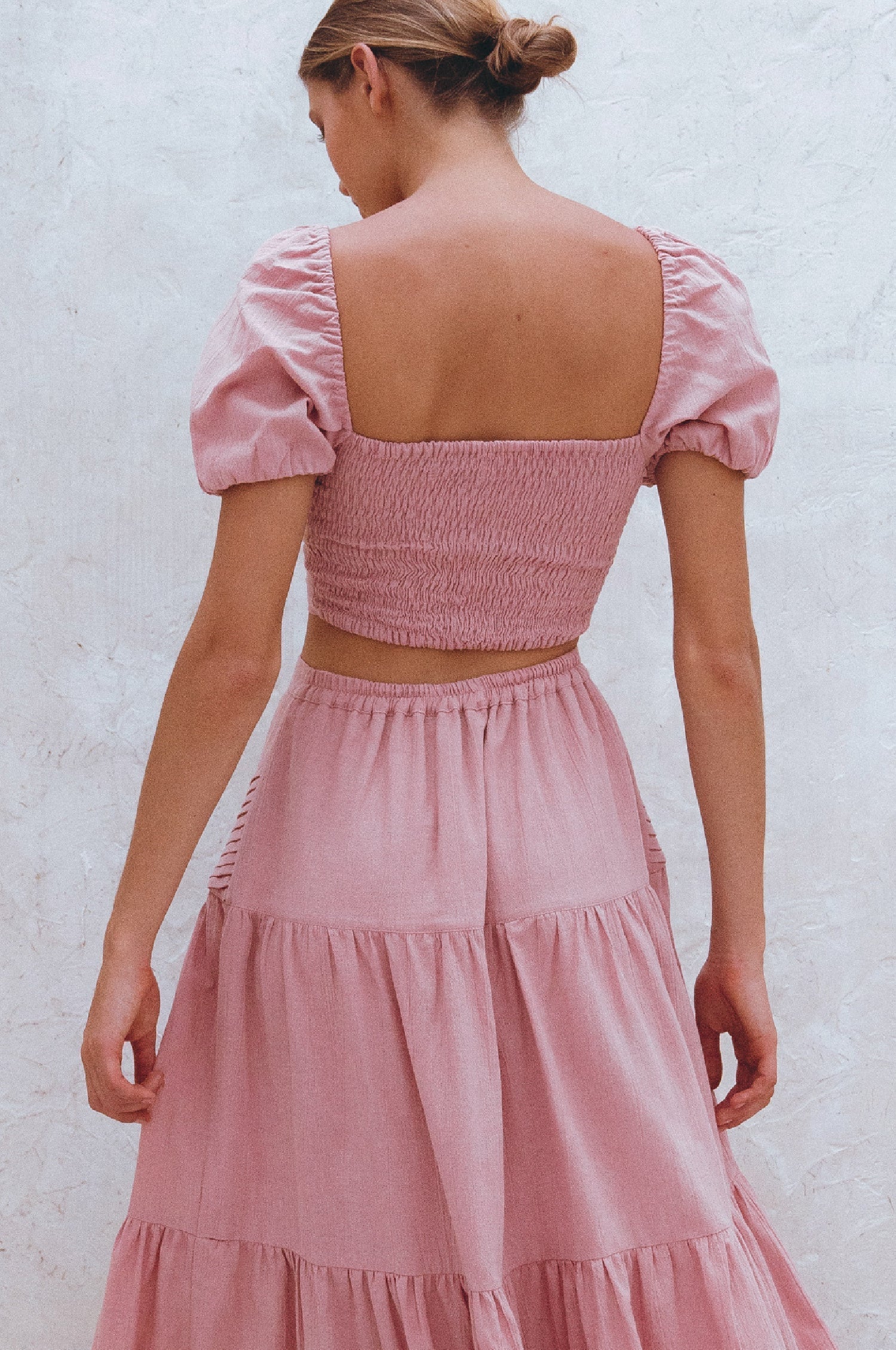 Kiana Linen Crop Top-thumbmail-11