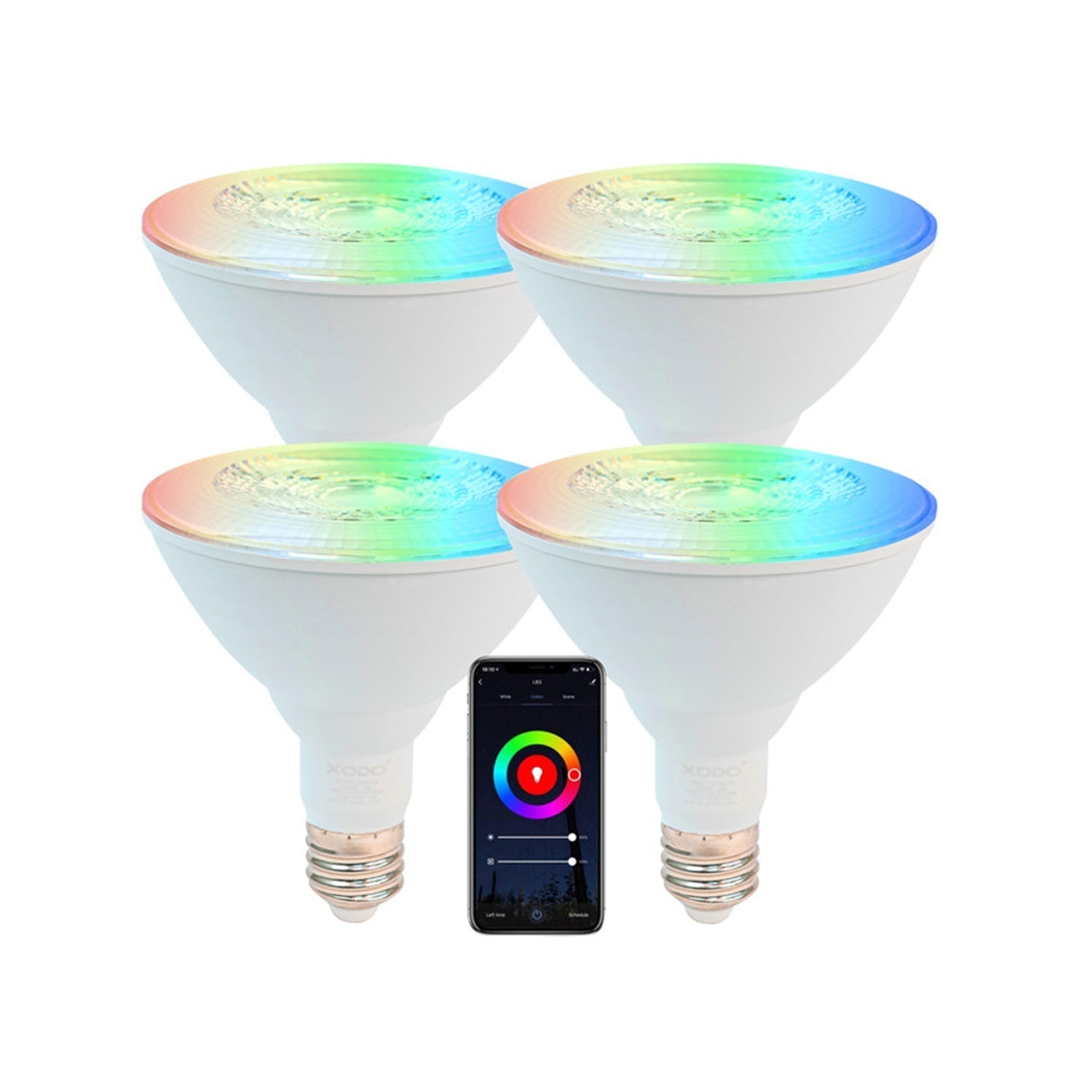 XODO LB2 Smart Light Bulbs - Color Changing LED Wi-Fi Bulbs-thumbmail-2