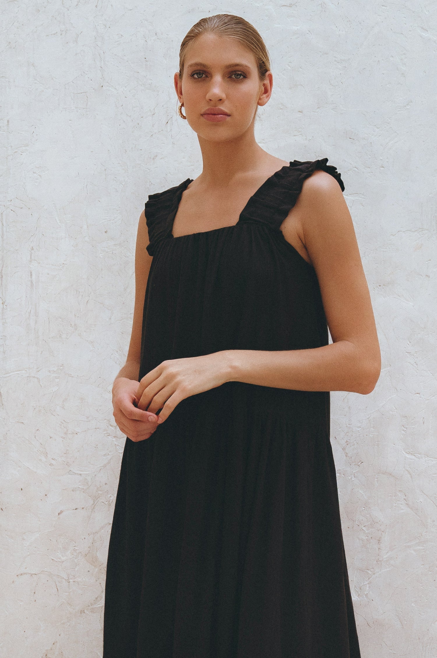 La Palma Linen Maxi Dress-thumbmail-10