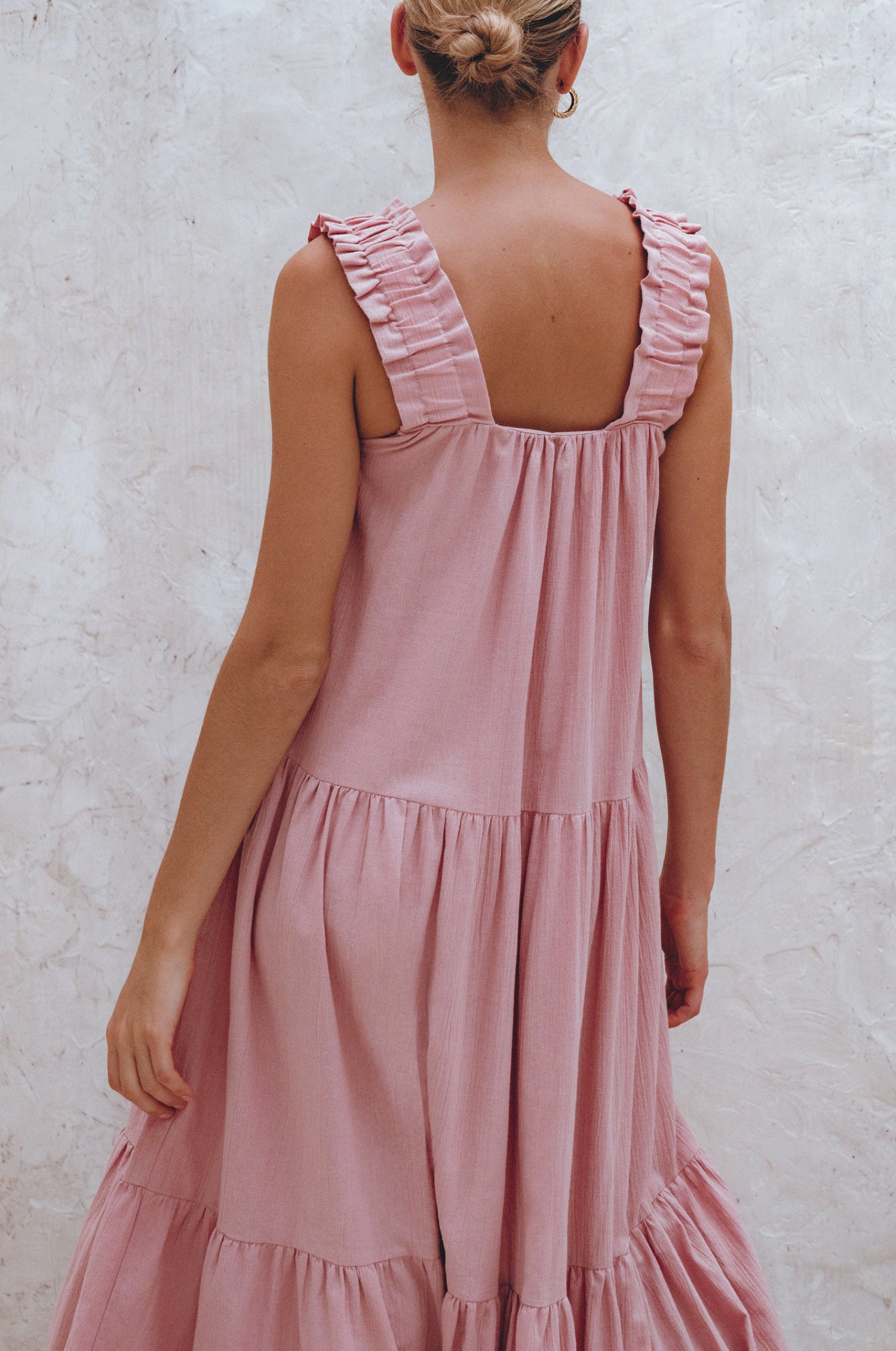 La Palma Linen Maxi Dress-thumbmail-3