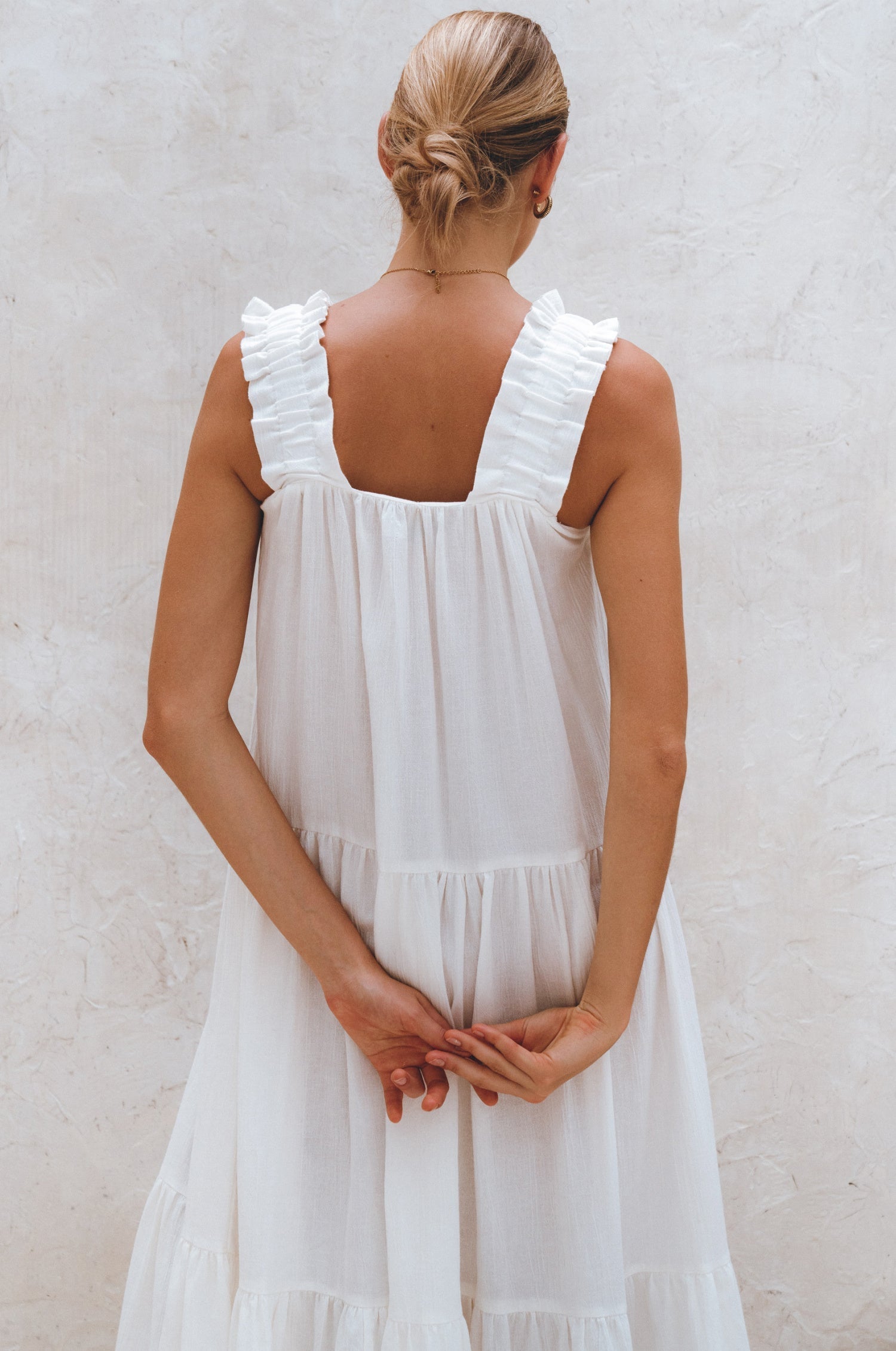 La Palma Linen Maxi Dress-thumbmail-11