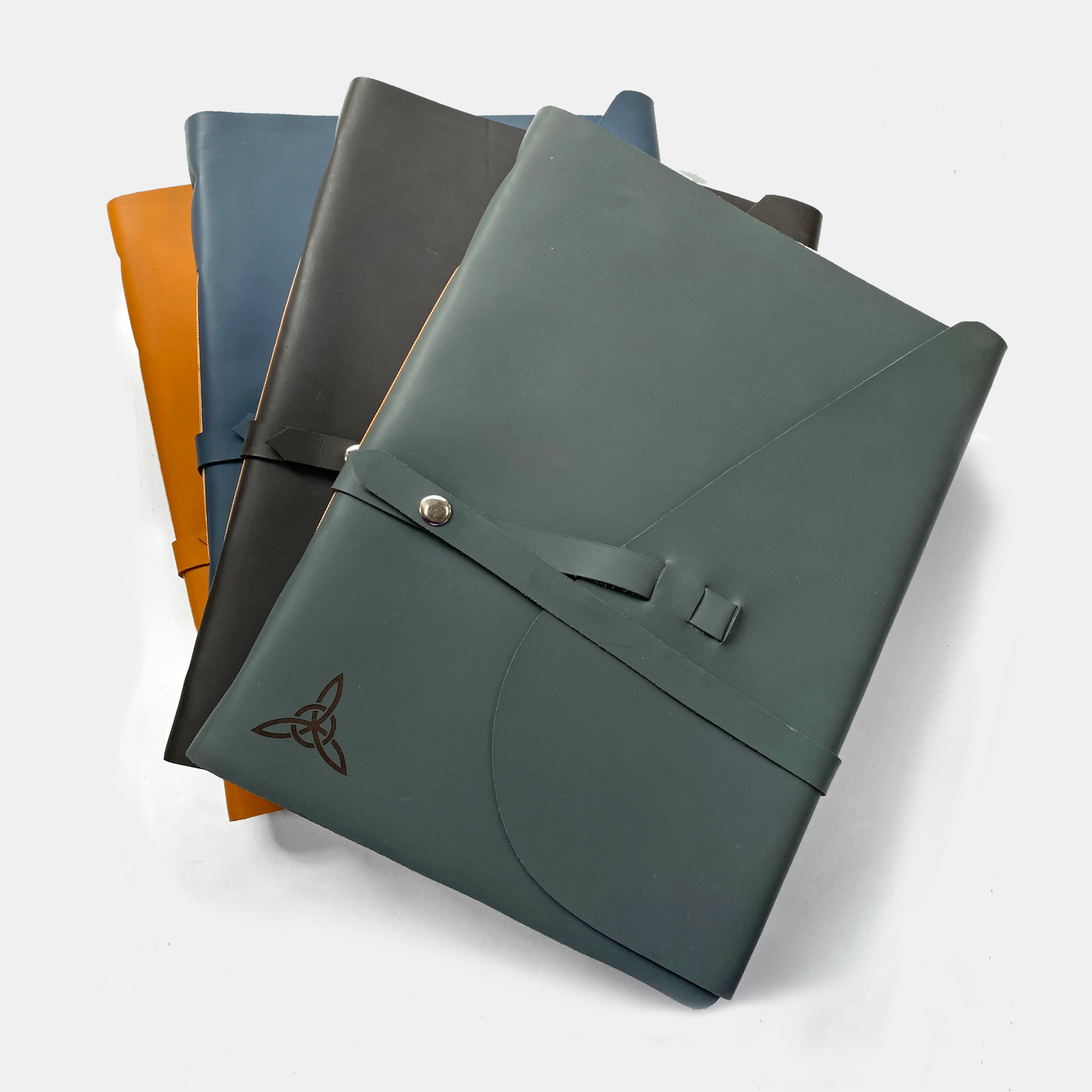 A4 Watercolour Paper - Handcrafted Leather Journal-thumbmail-6