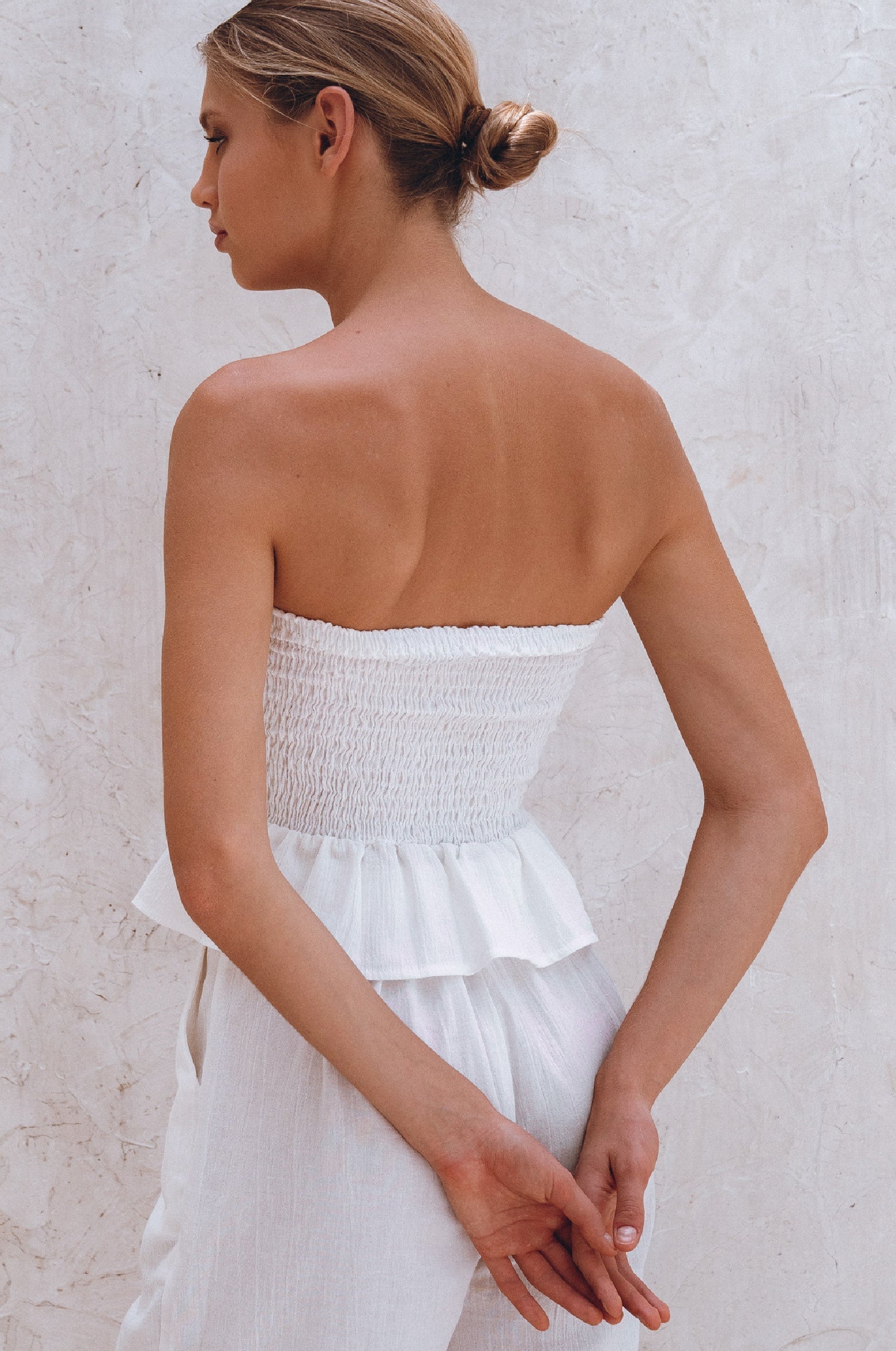 Laura Smocked Linen Top-thumbmail-7