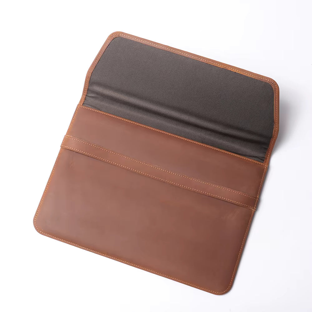 The Runa Leather Laptop Sleeve-thumbmail-3