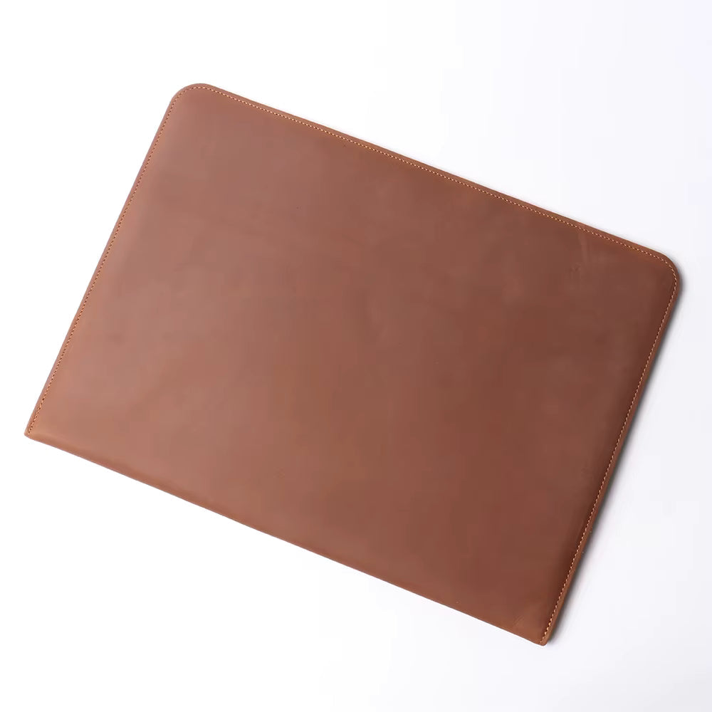 The Runa Leather Laptop Sleeve-thumbmail-1
