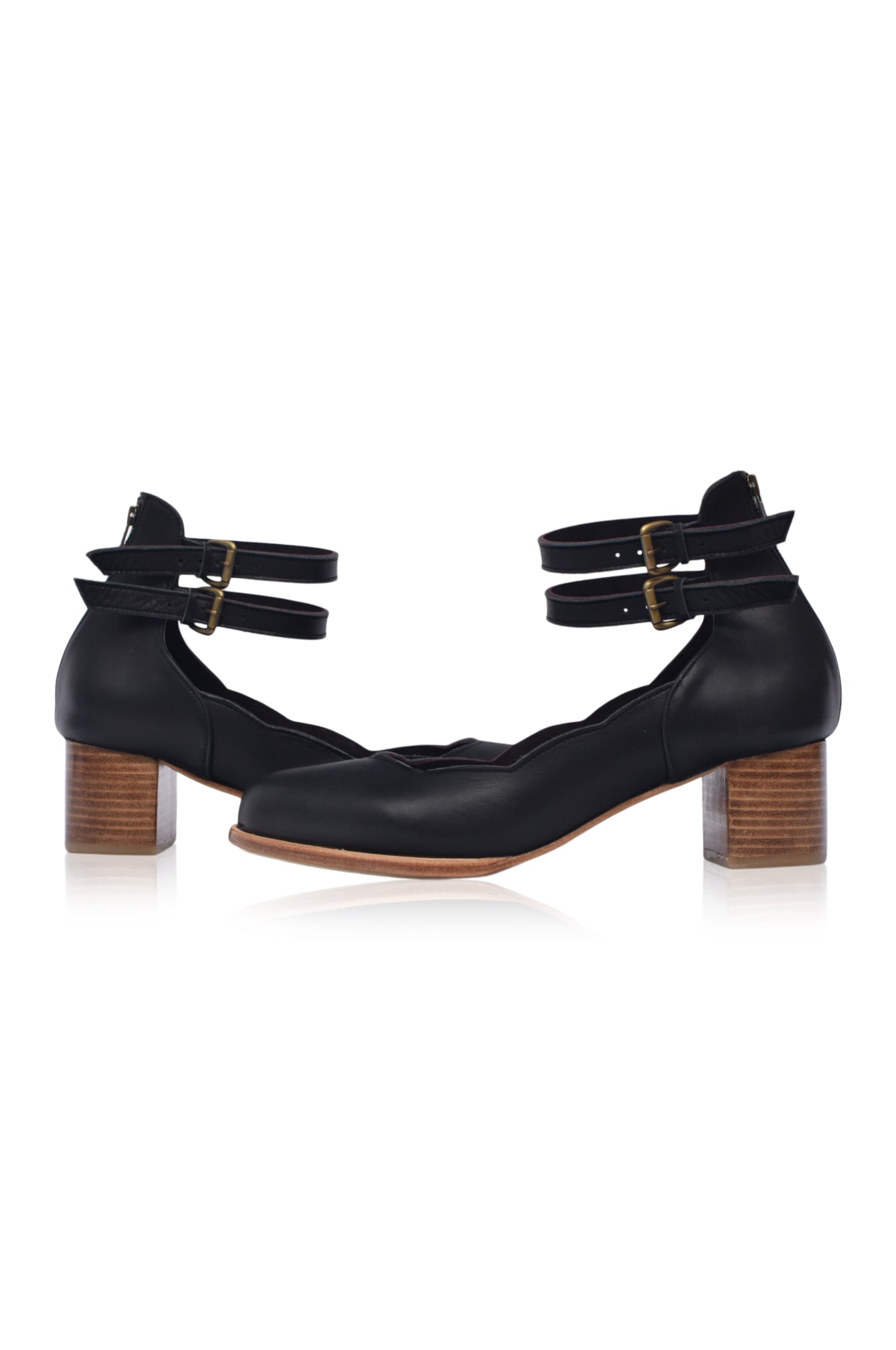 Lily Valley Leather Heels-thumbmail-1