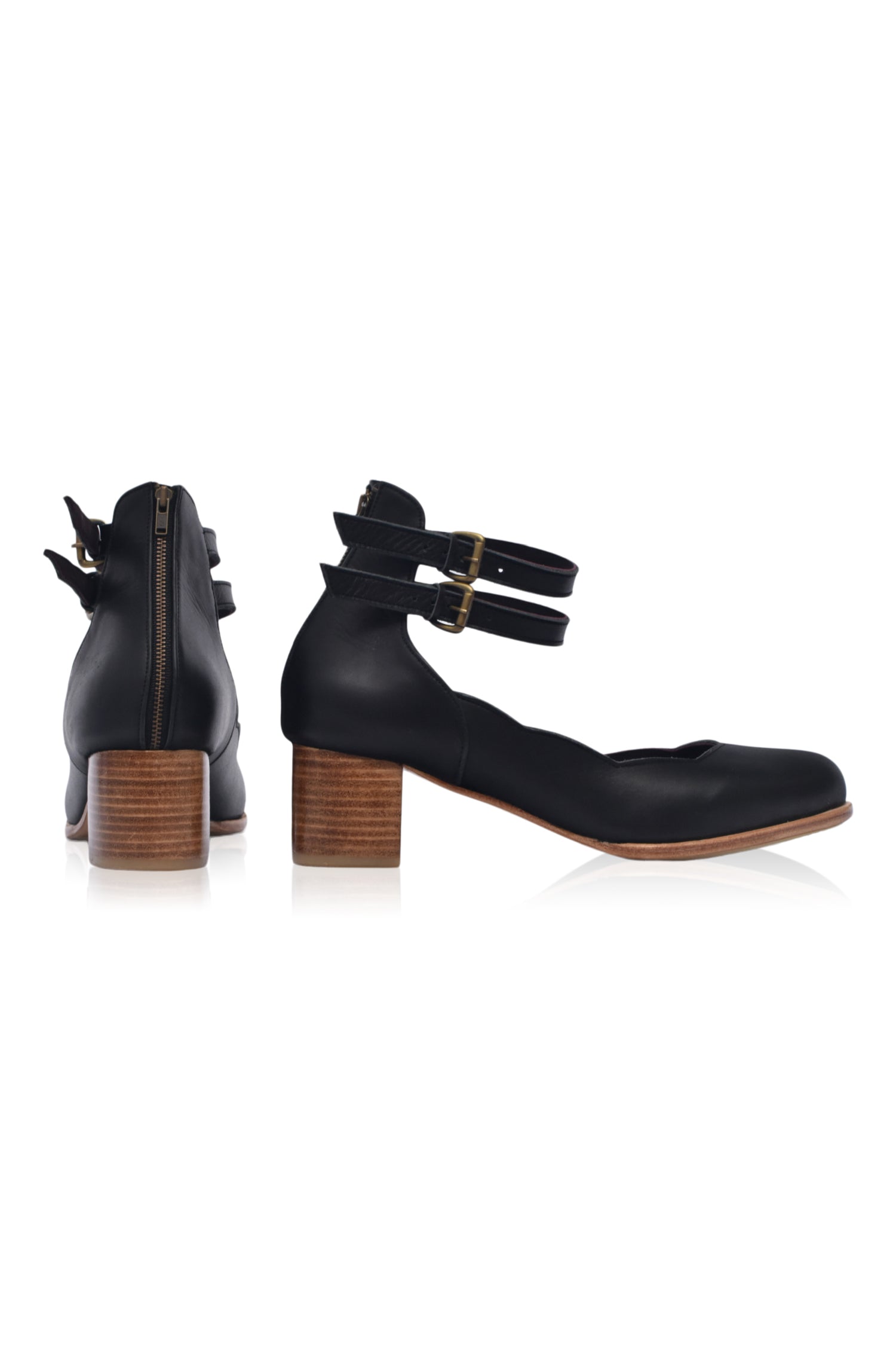 Lily Valley Leather Heels-thumbmail-5