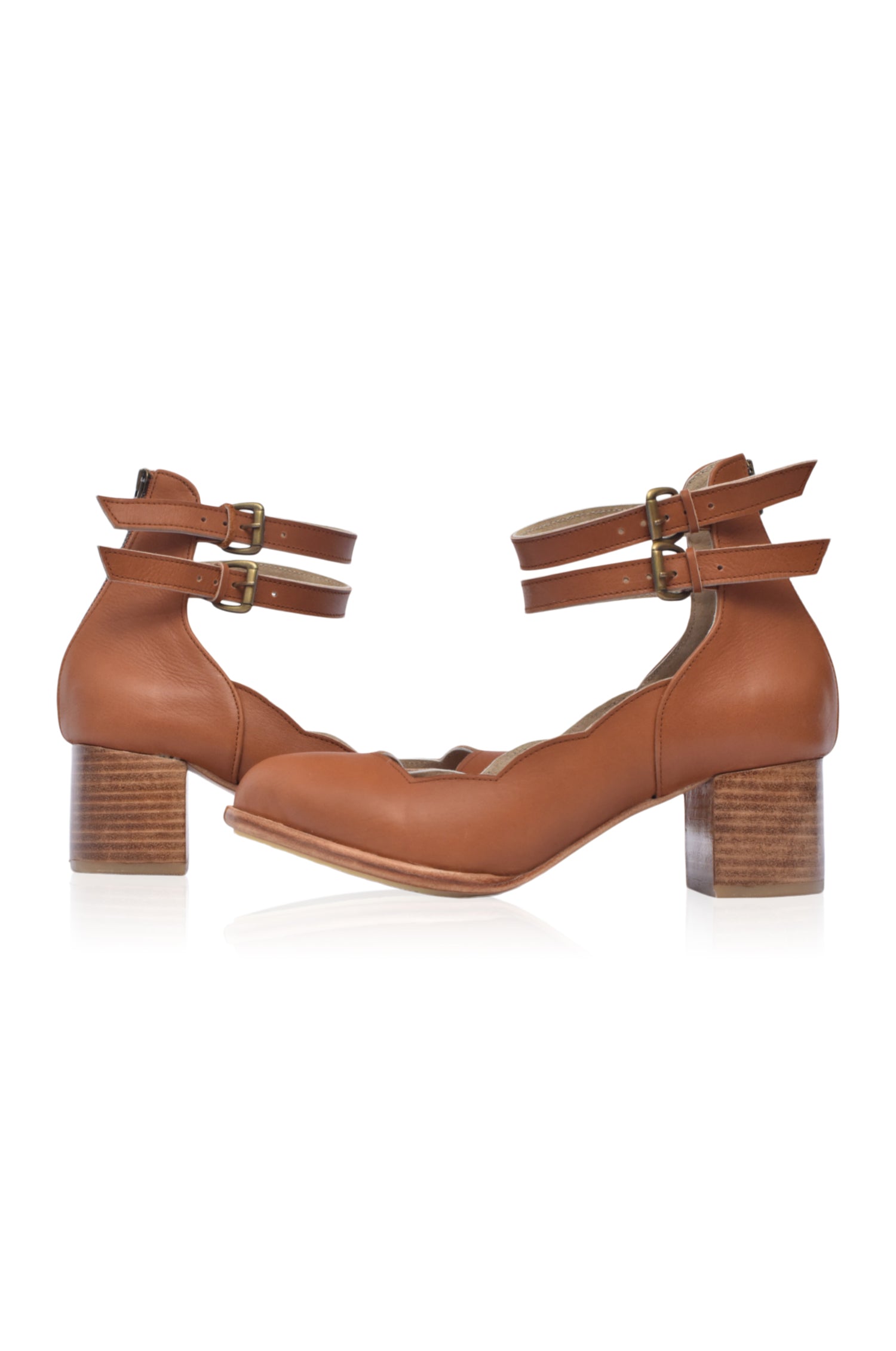 Lily Valley Leather Heels-thumbmail-2