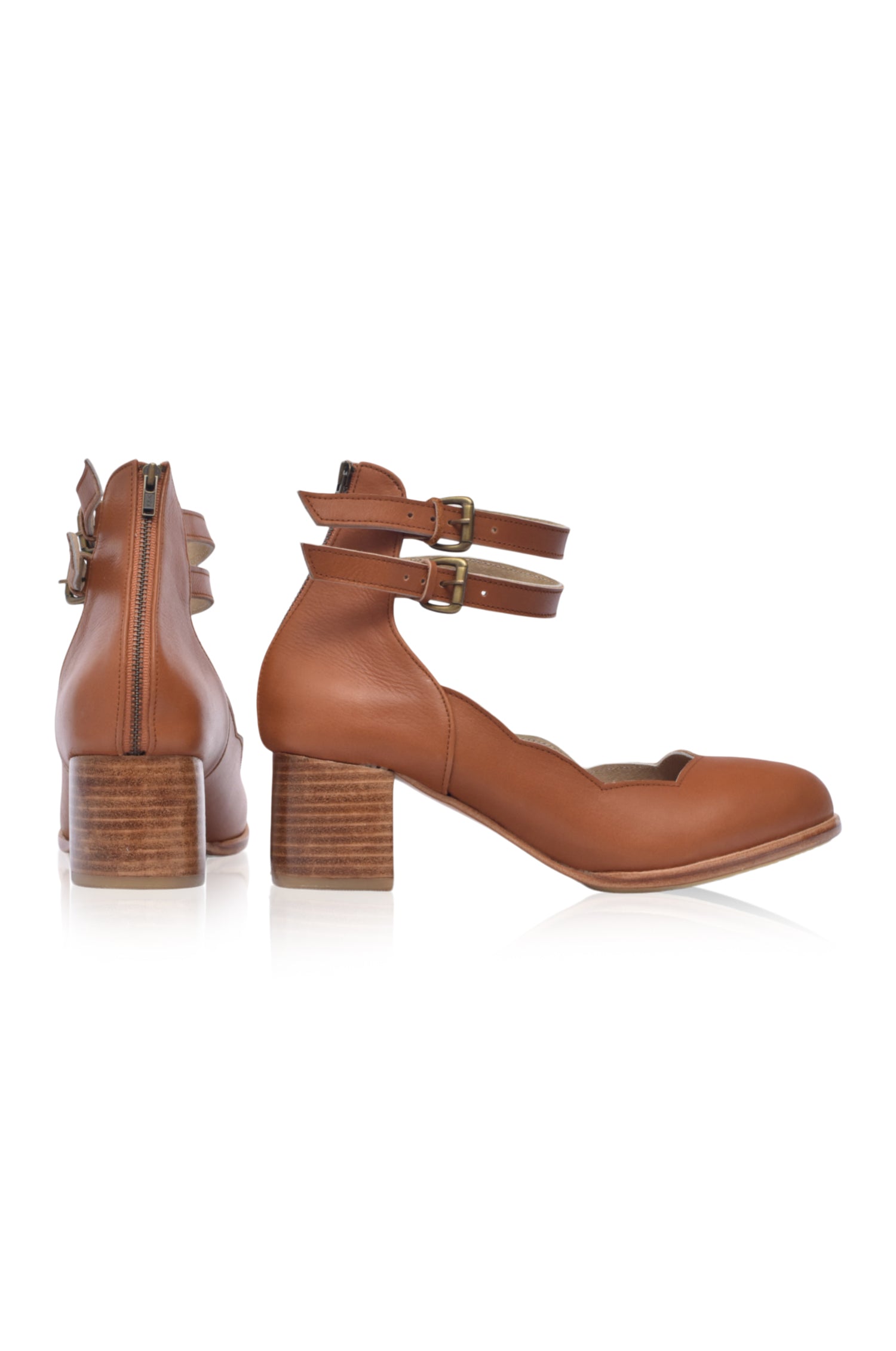 Lily Valley Leather Heels-thumbmail-3