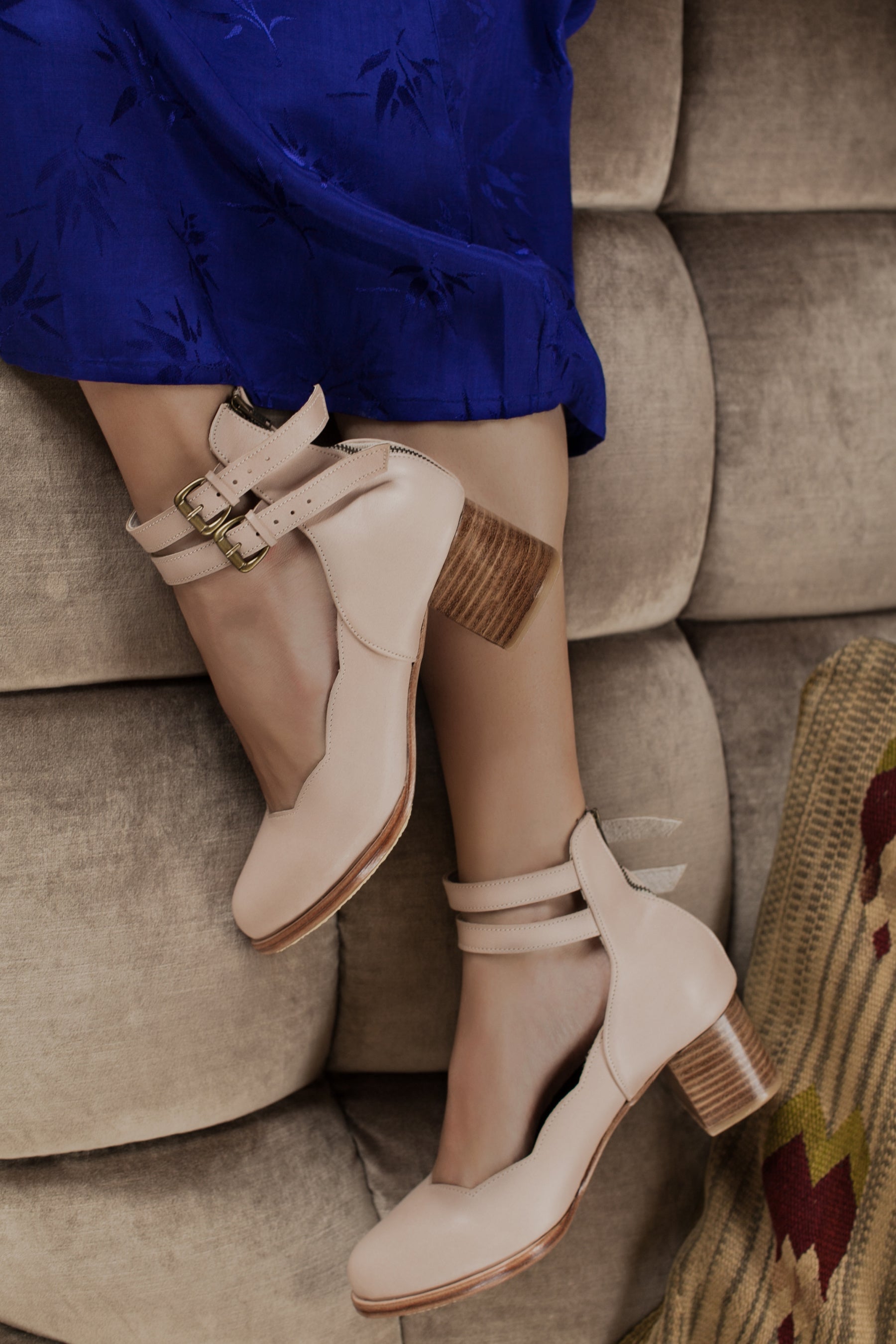 Lily Valley Leather Heels-thumbmail-4