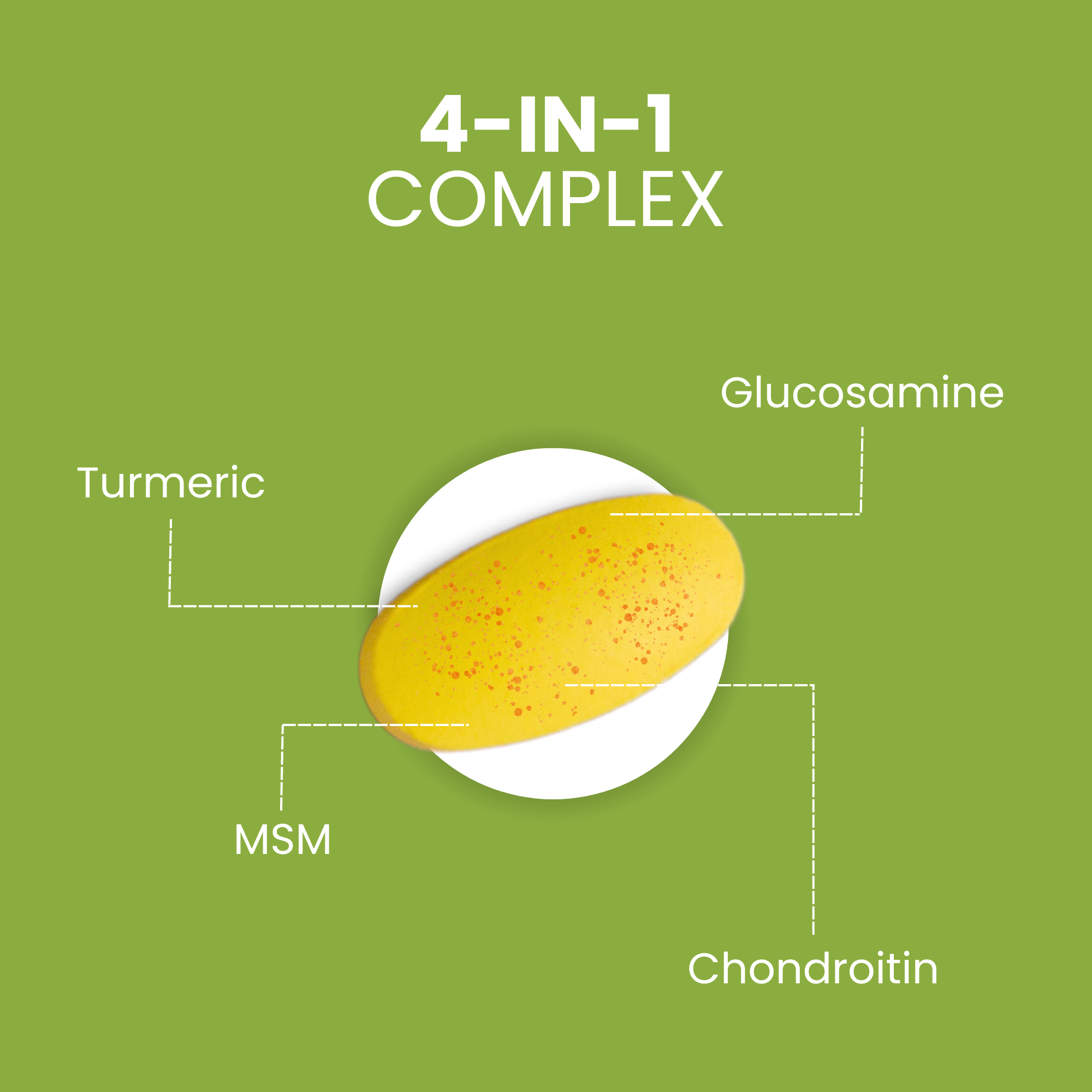 Halal Joint Support With Glucosamine + Turmeric + MSM Tablets (3-Pack)-thumbmail-7