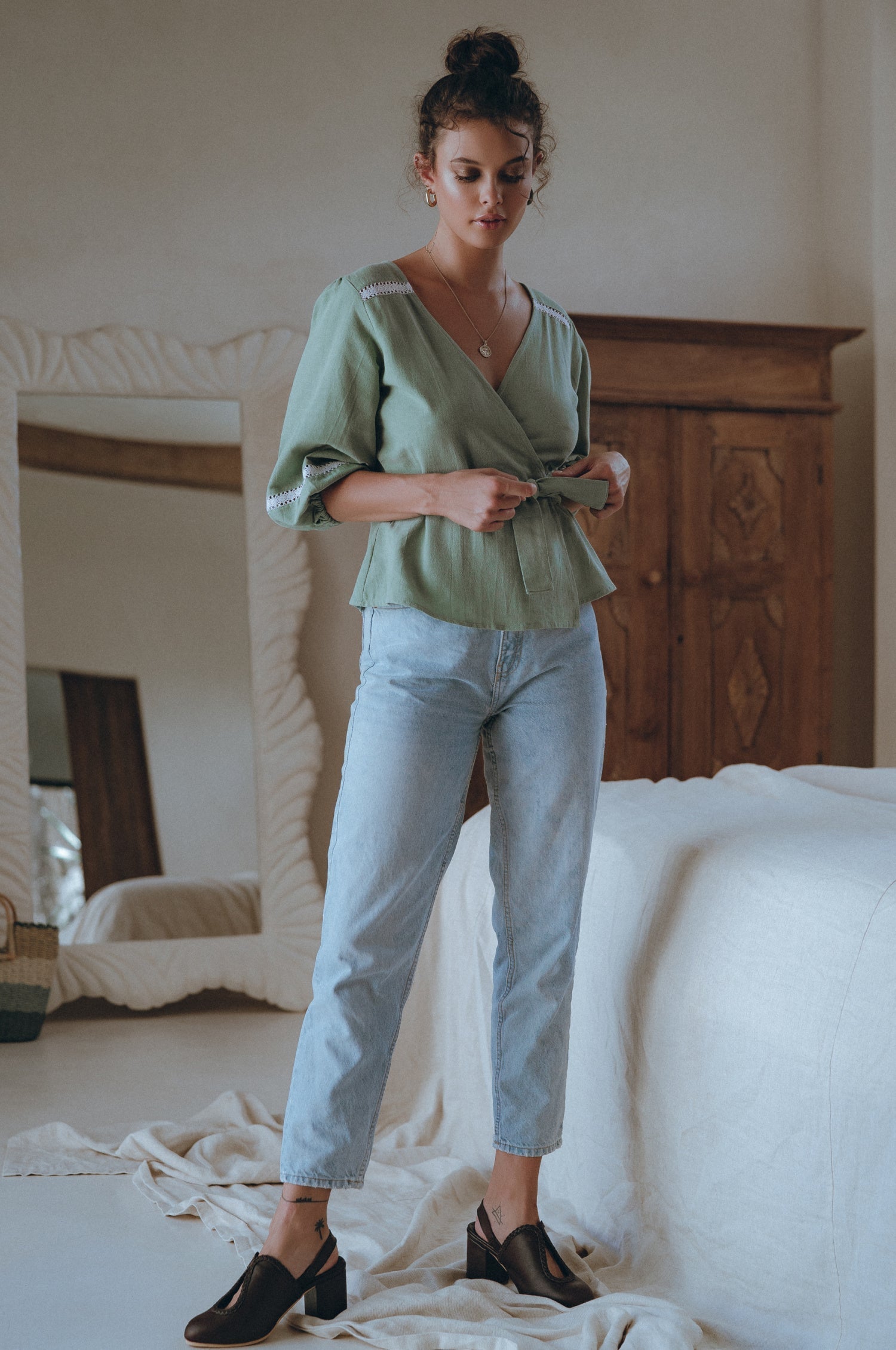 Lola Leather Mules-thumbmail-1