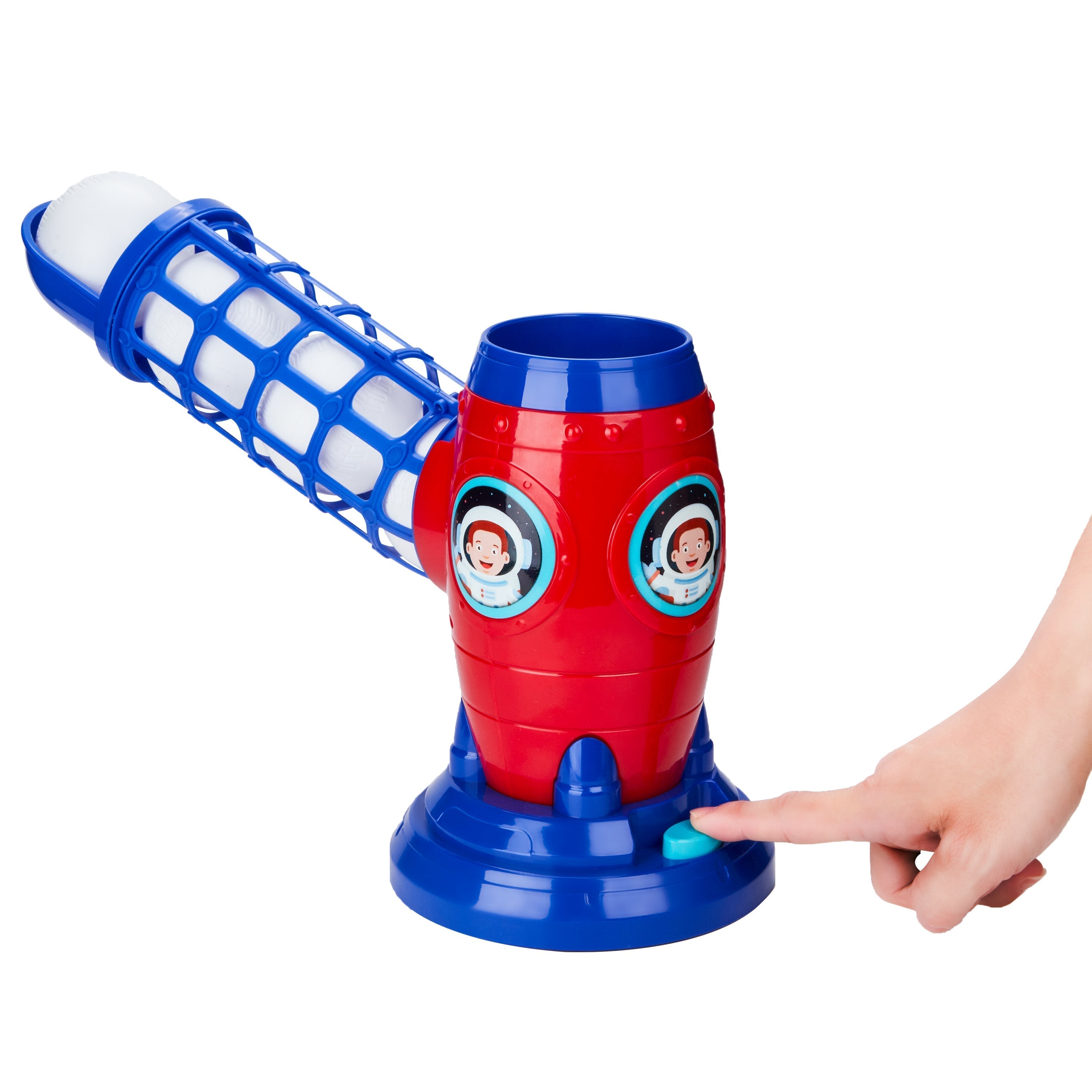Contixo Kid's Toy T-Ball Set With 5 Balls and Collapsible Bat-thumbmail-6