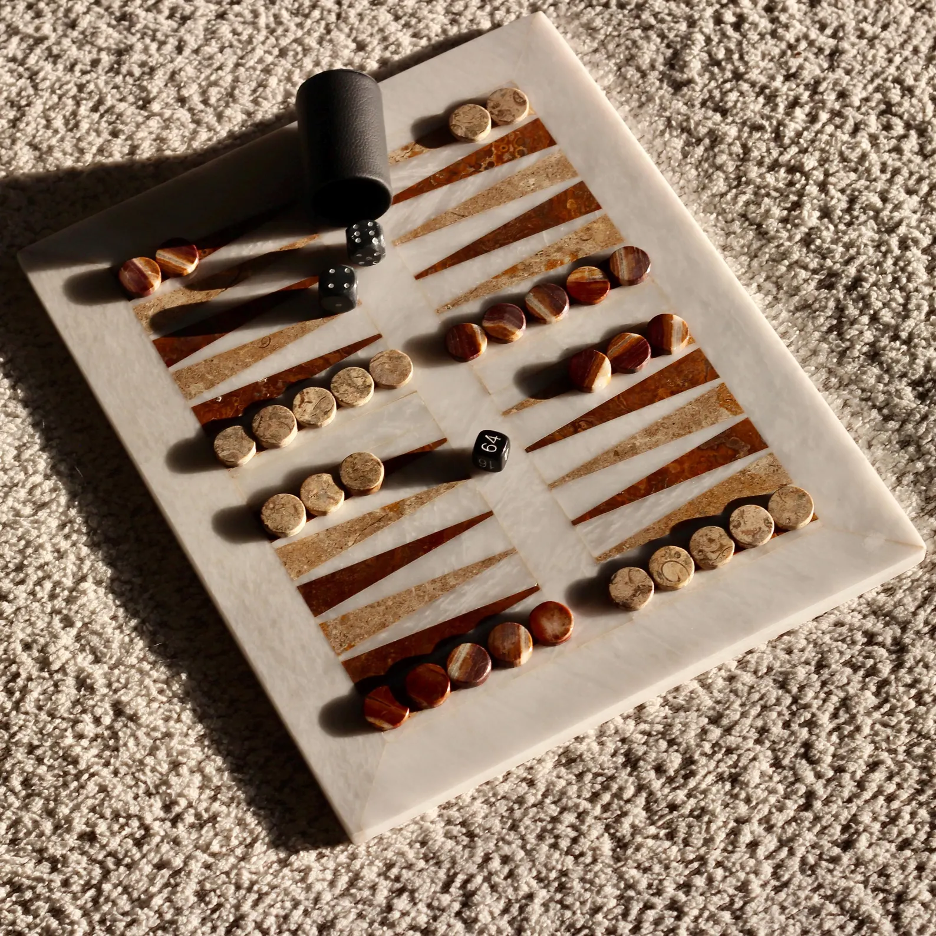 Luxury Marble Backgammon Set-thumbmail-1