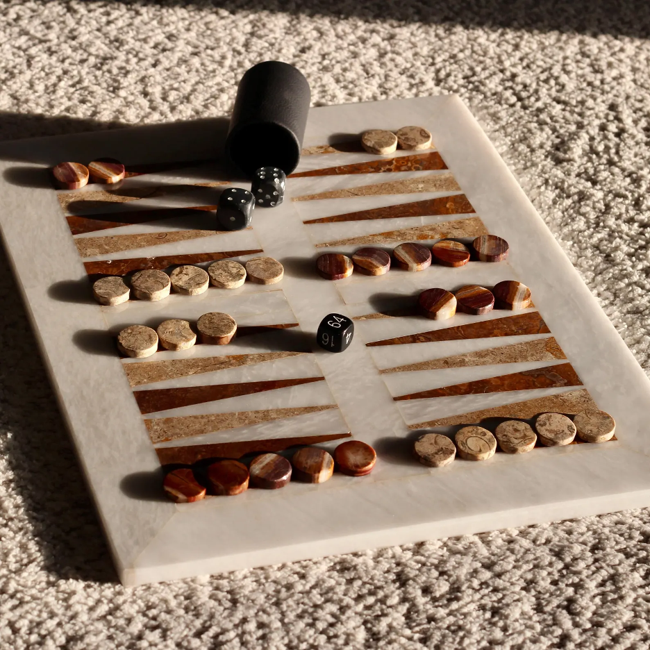 Luxury Marble Backgammon Set-thumbmail-2