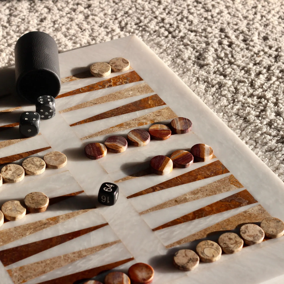 Luxury Marble Backgammon Set-thumbmail-4