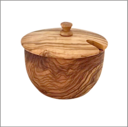 Mediterranean Olive Wood Canister-thumbmail-6