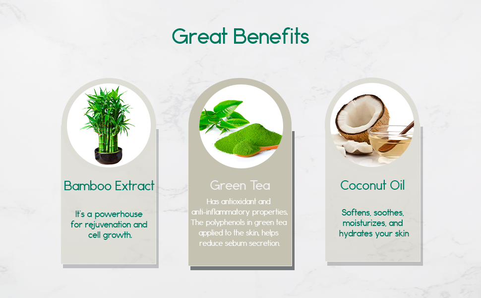 Pristine Soap Bar. Green Clay, Bamboo, and Green Tea.-thumbmail-3