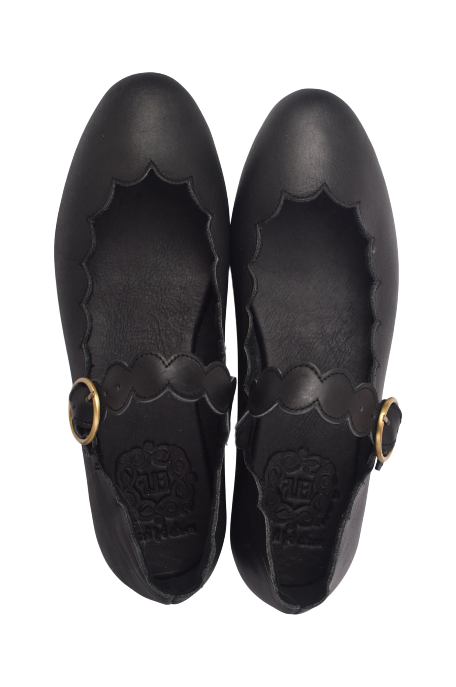 Mia Rosa Leather Ballet Flats-thumbmail-3