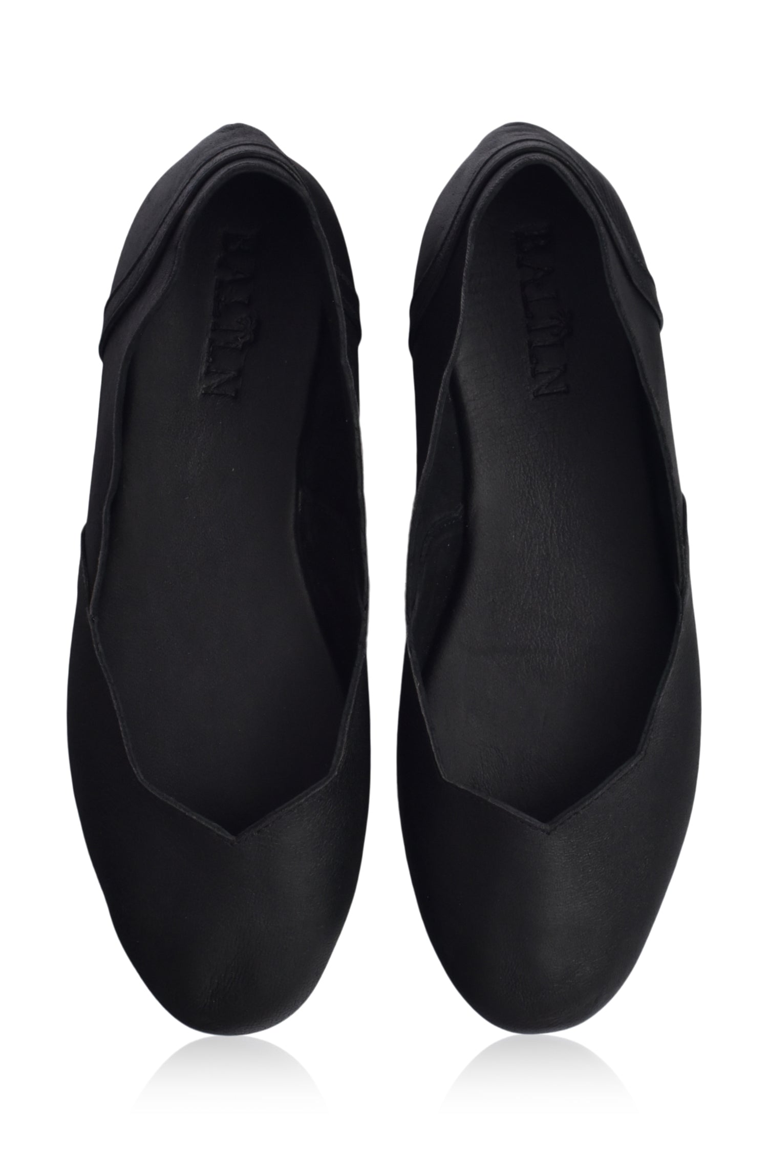 Milan Leather Ballet Flats-thumbmail-4