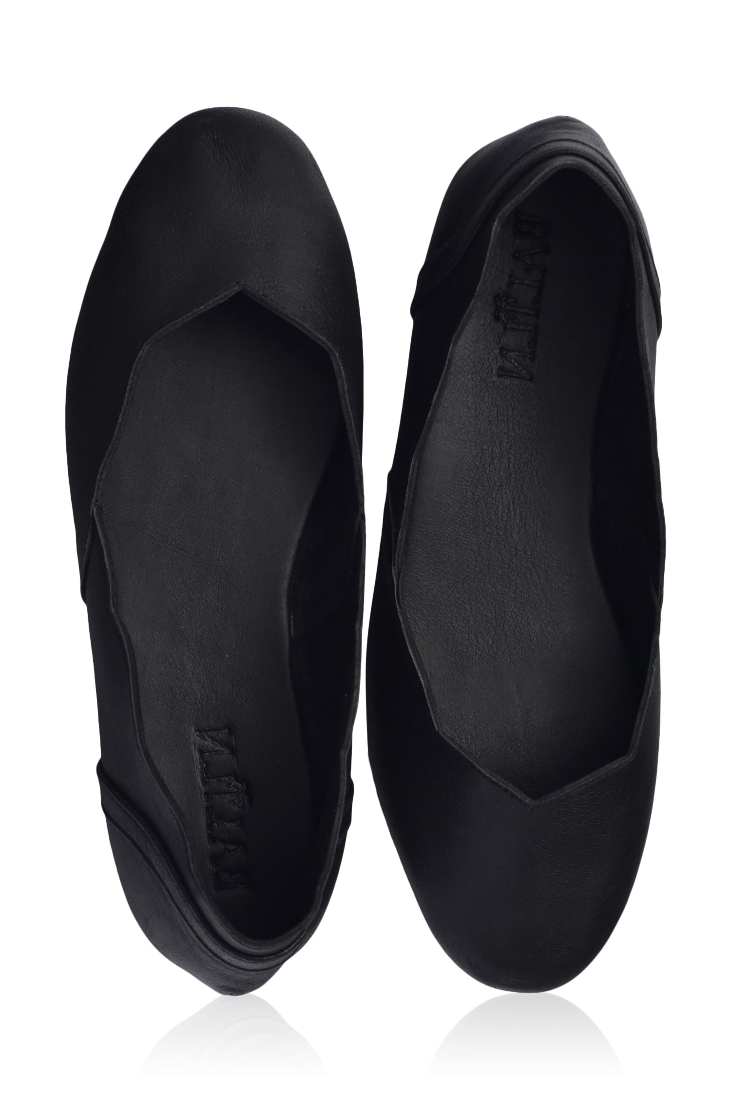 Milan Leather Ballet Flats-thumbmail-5