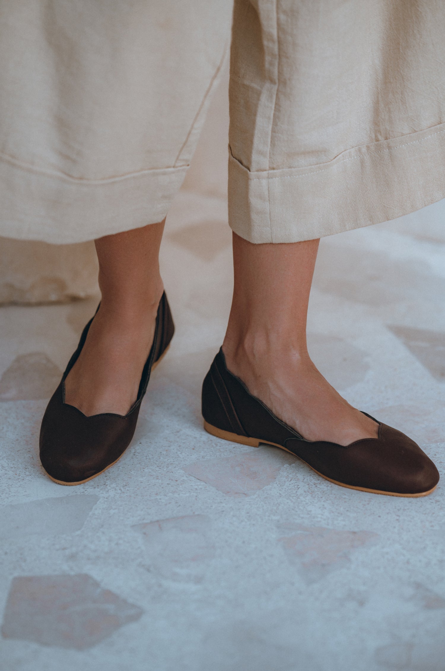 Milan Leather Ballet Flats-thumbmail-3