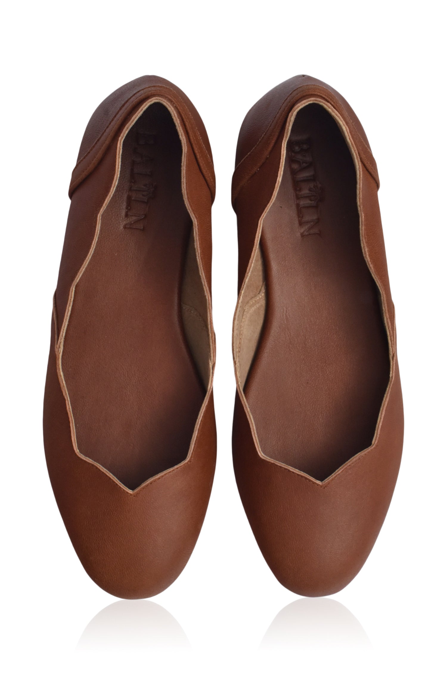 Milan Leather Ballet Flats-thumbmail-5