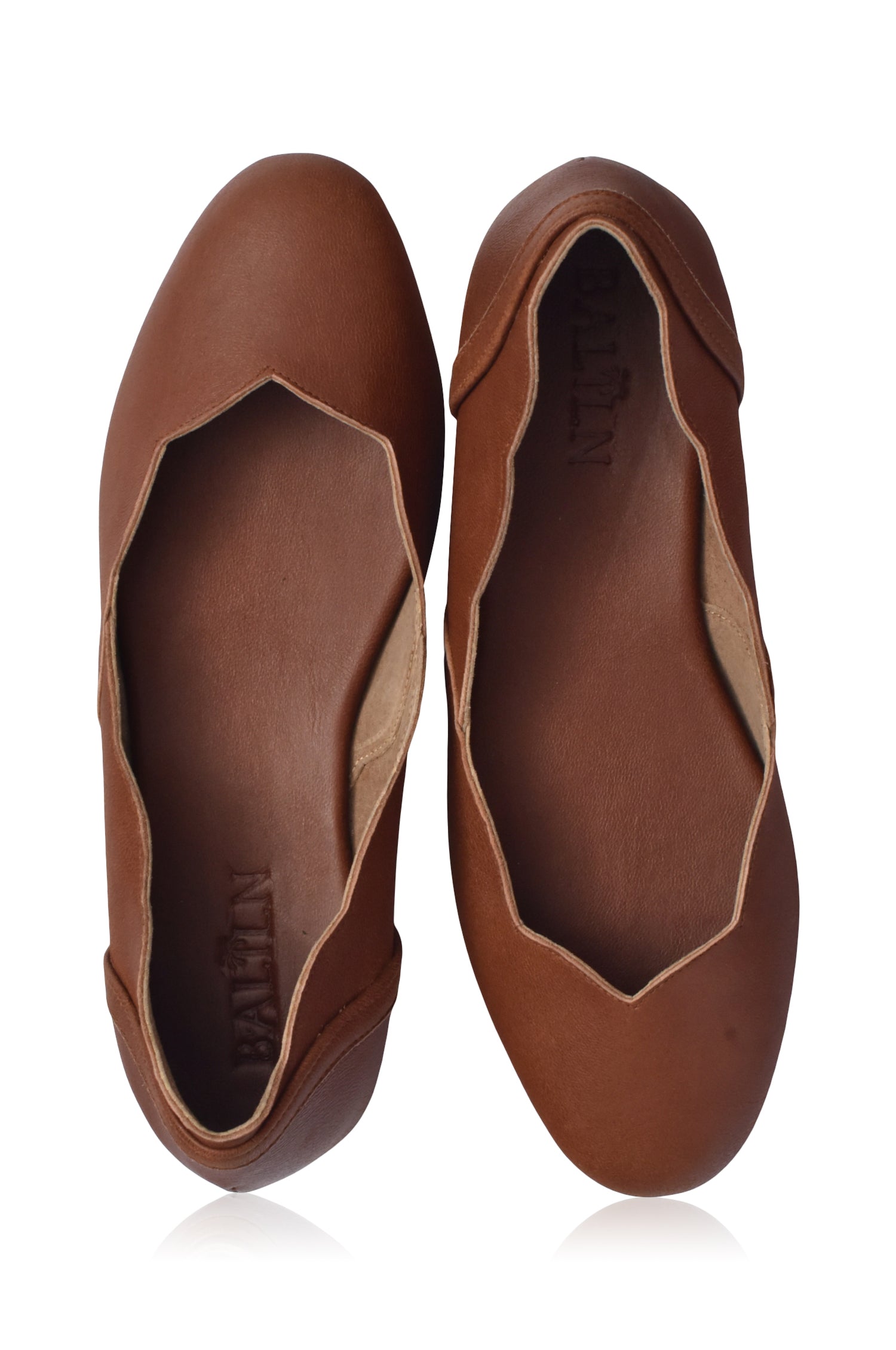 Milan Leather Ballet Flats-thumbmail-6