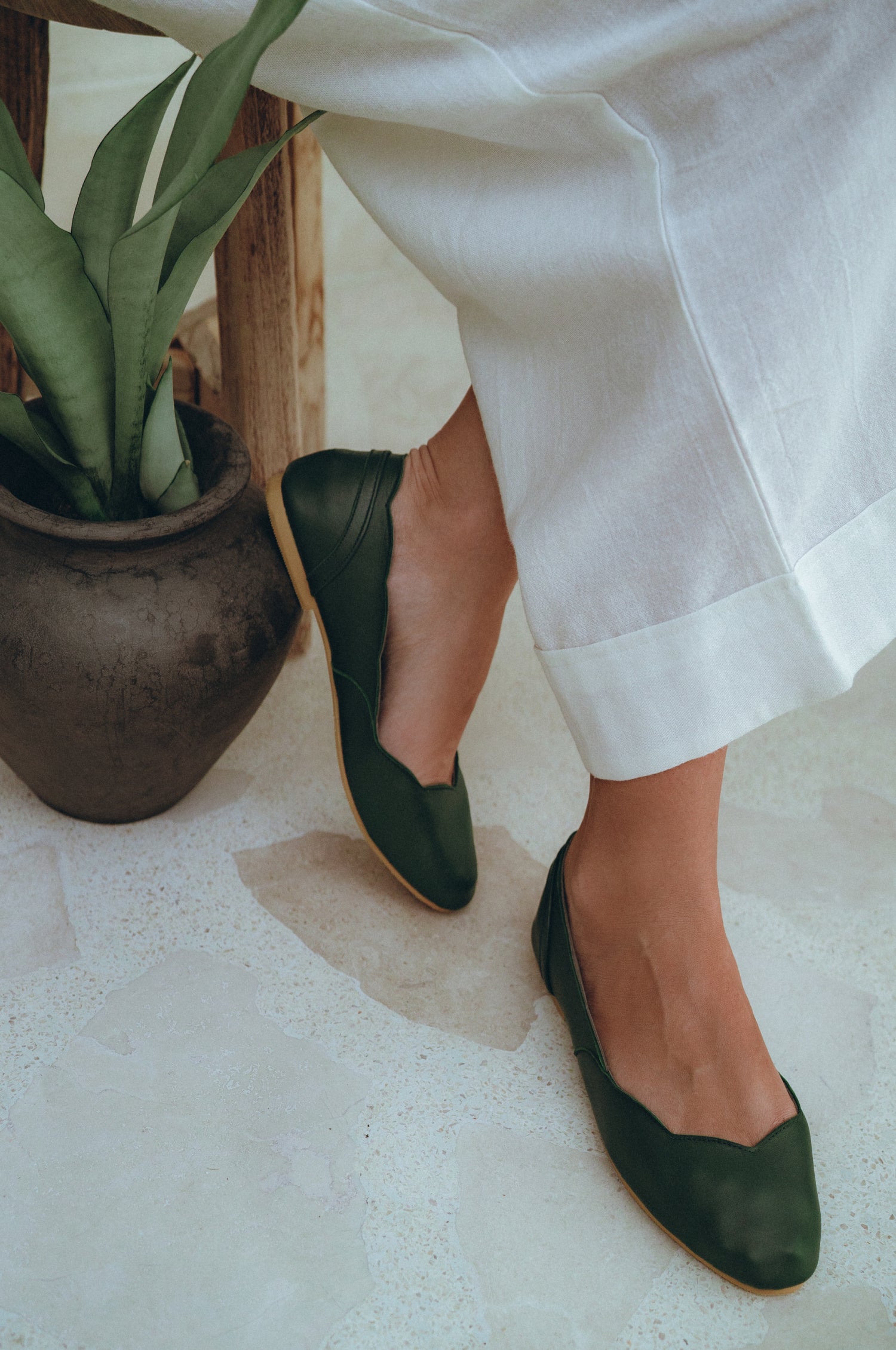 Milan Leather Ballet Flats-thumbmail-2