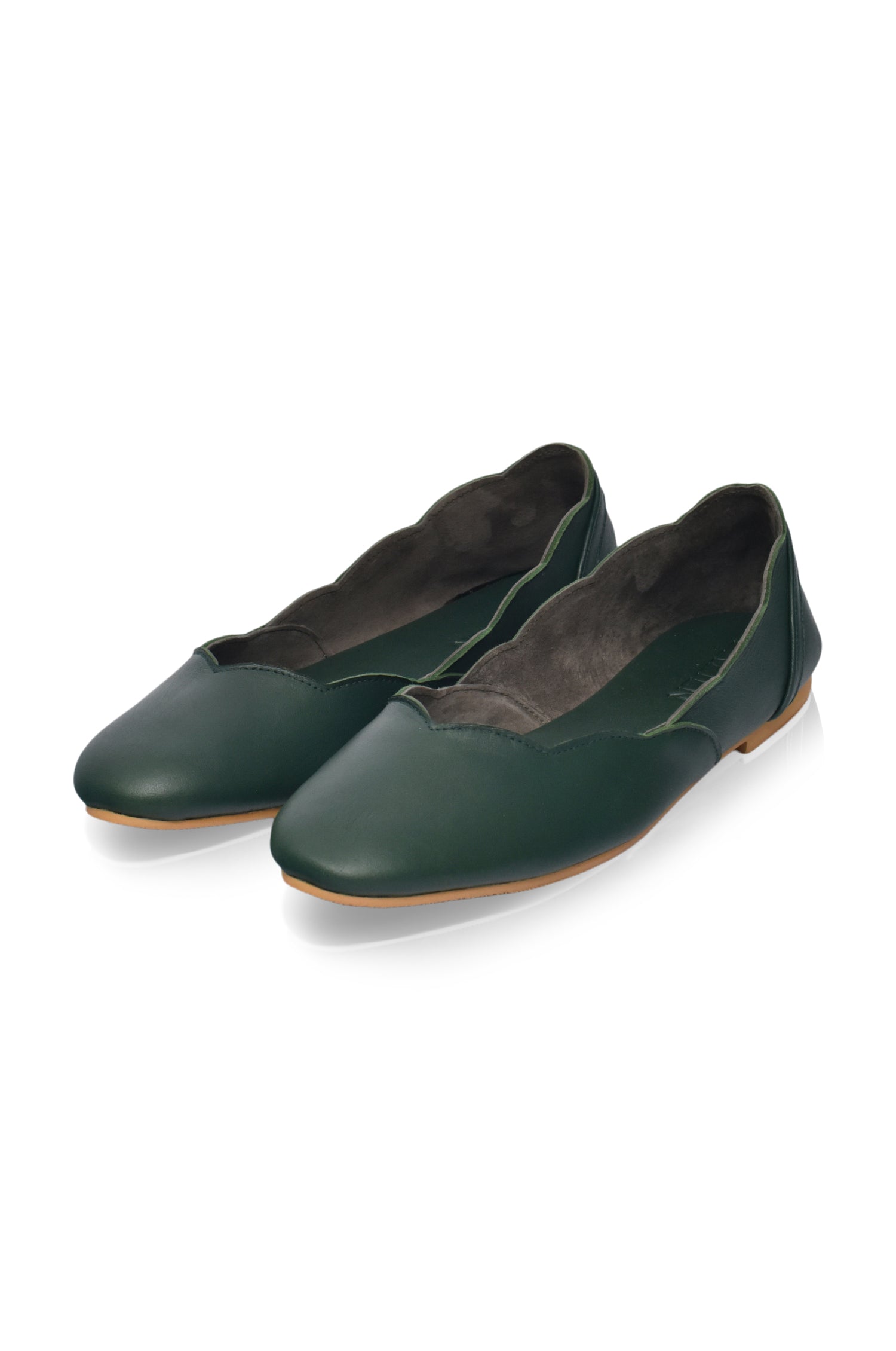Milan Leather Ballet Flats-thumbmail-3