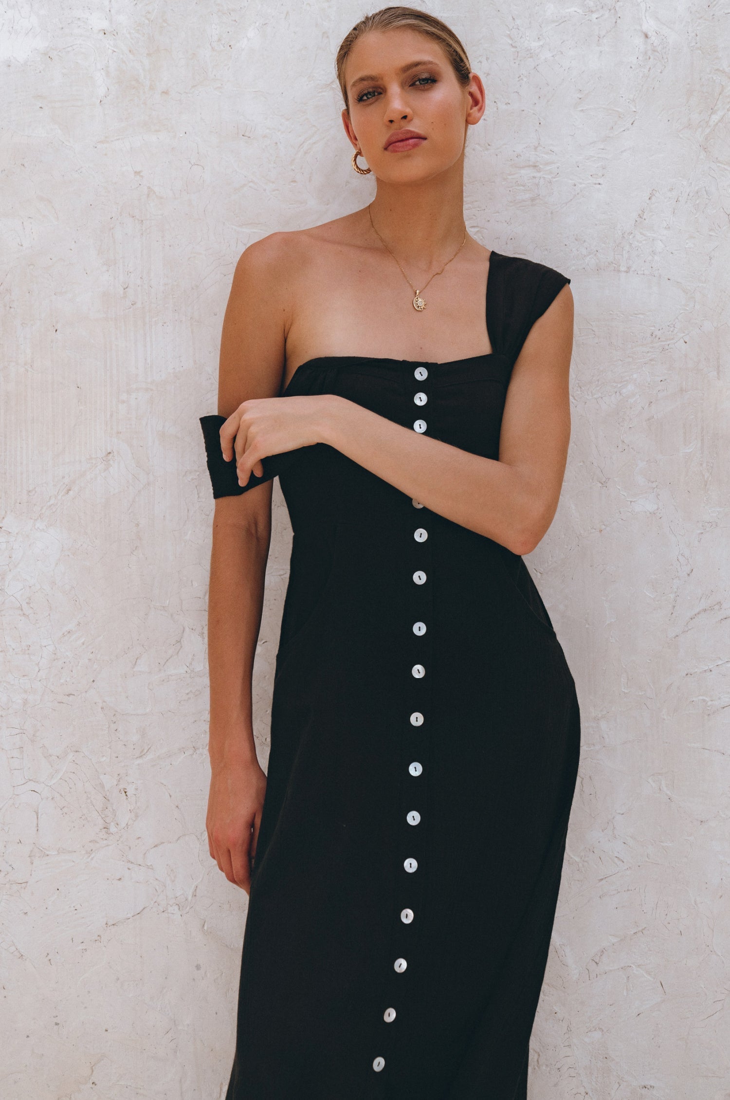 Mira Linen Midi Dress-thumbmail-10