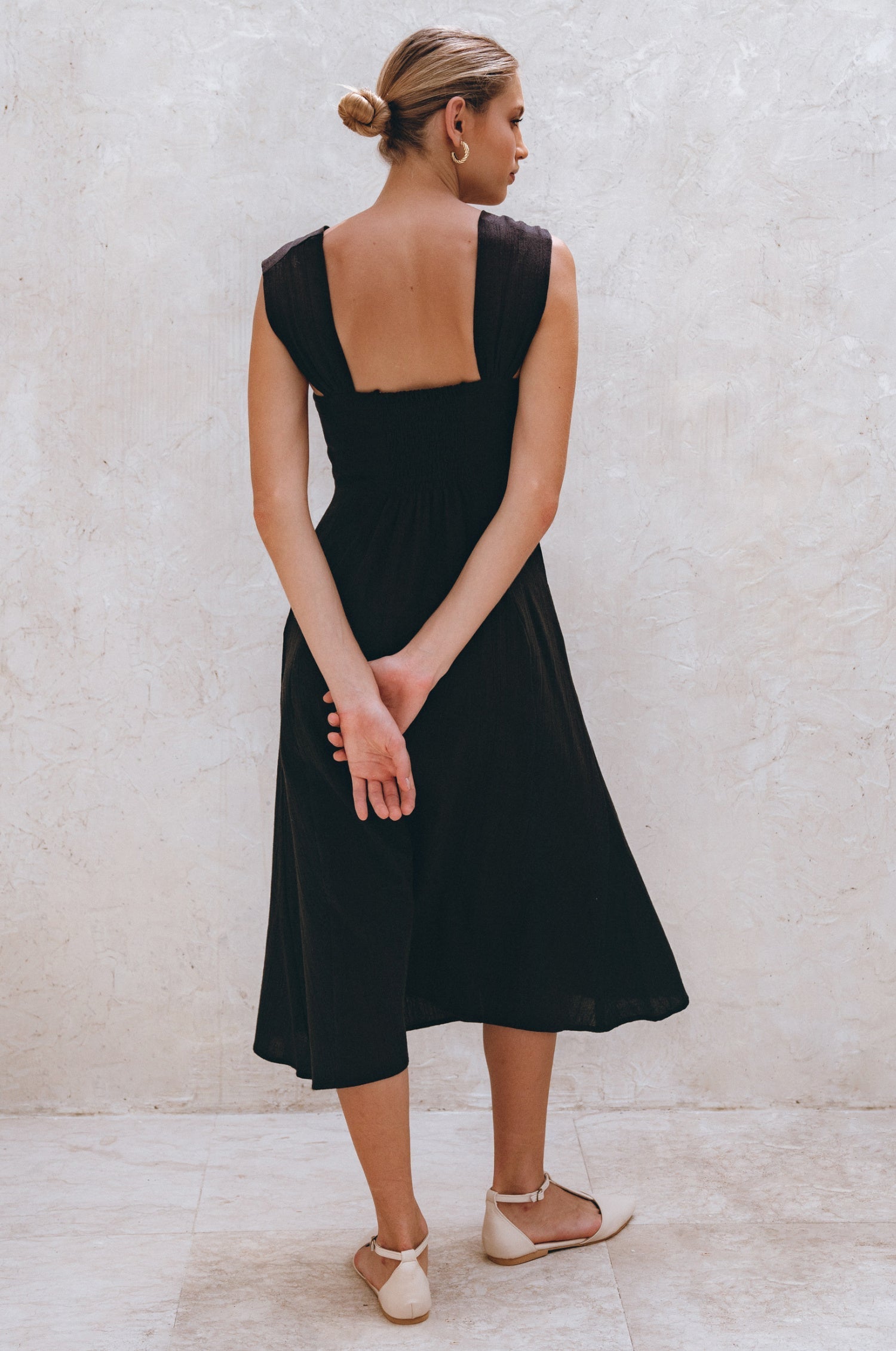 Mira Linen Midi Dress-thumbmail-9