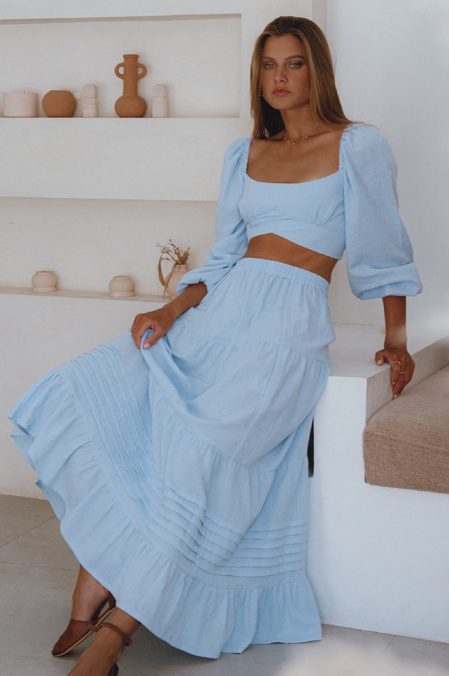 Mumbai Maxi Linen Skirt-thumbmail-10