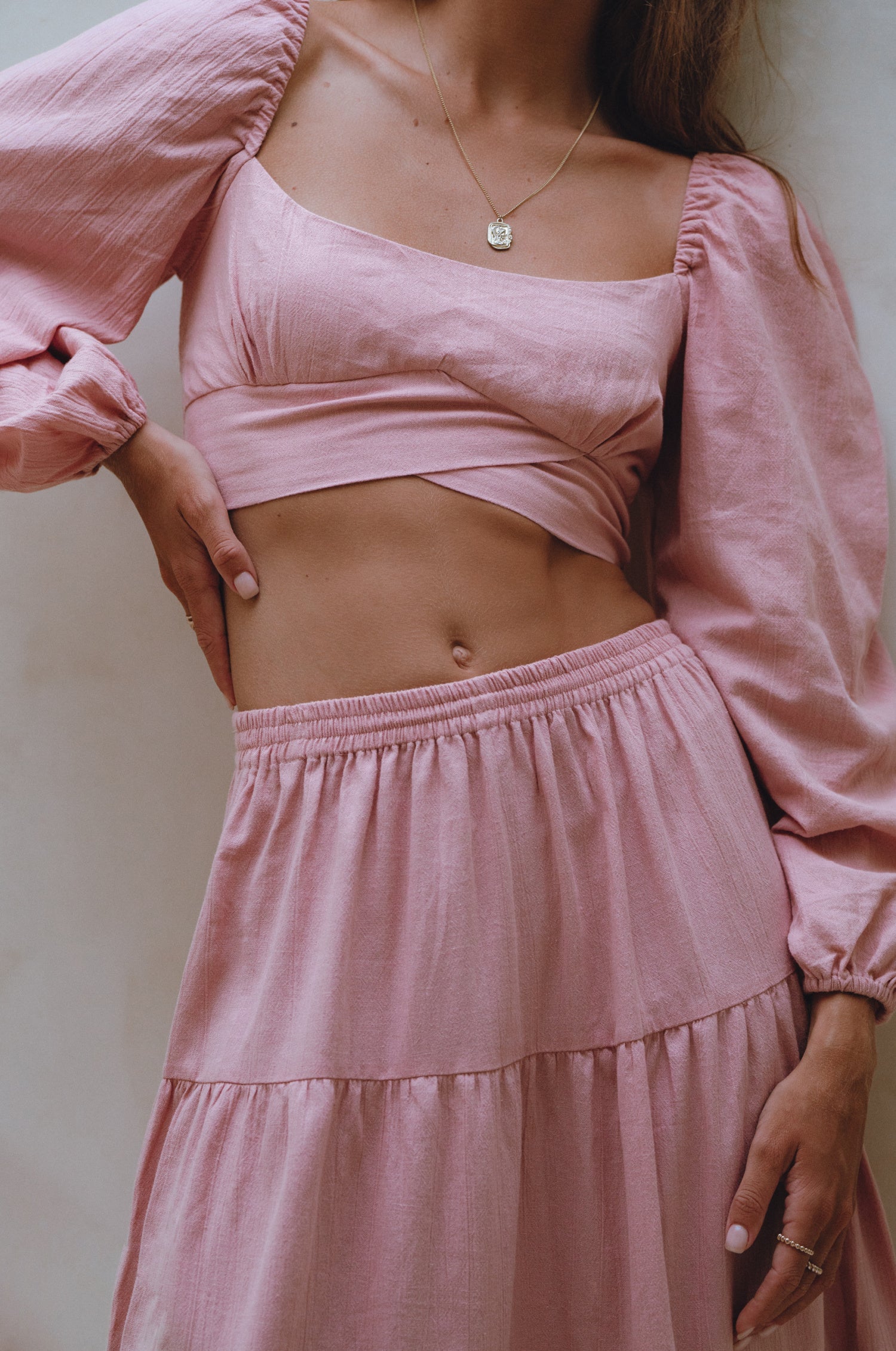 Mumbai Maxi Linen Skirt-thumbmail-10