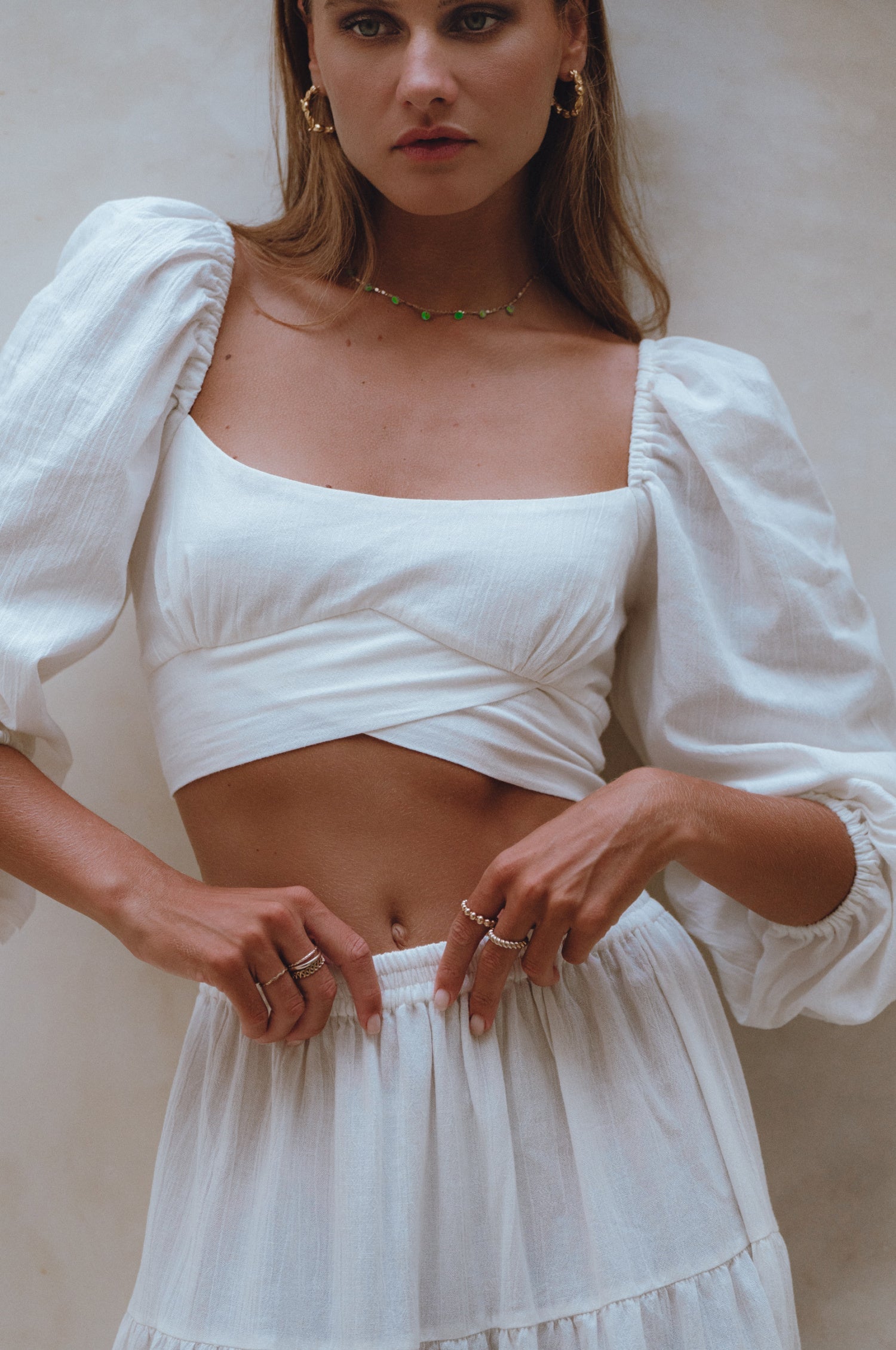 Mumbai Maxi Linen Skirt-thumbmail-2