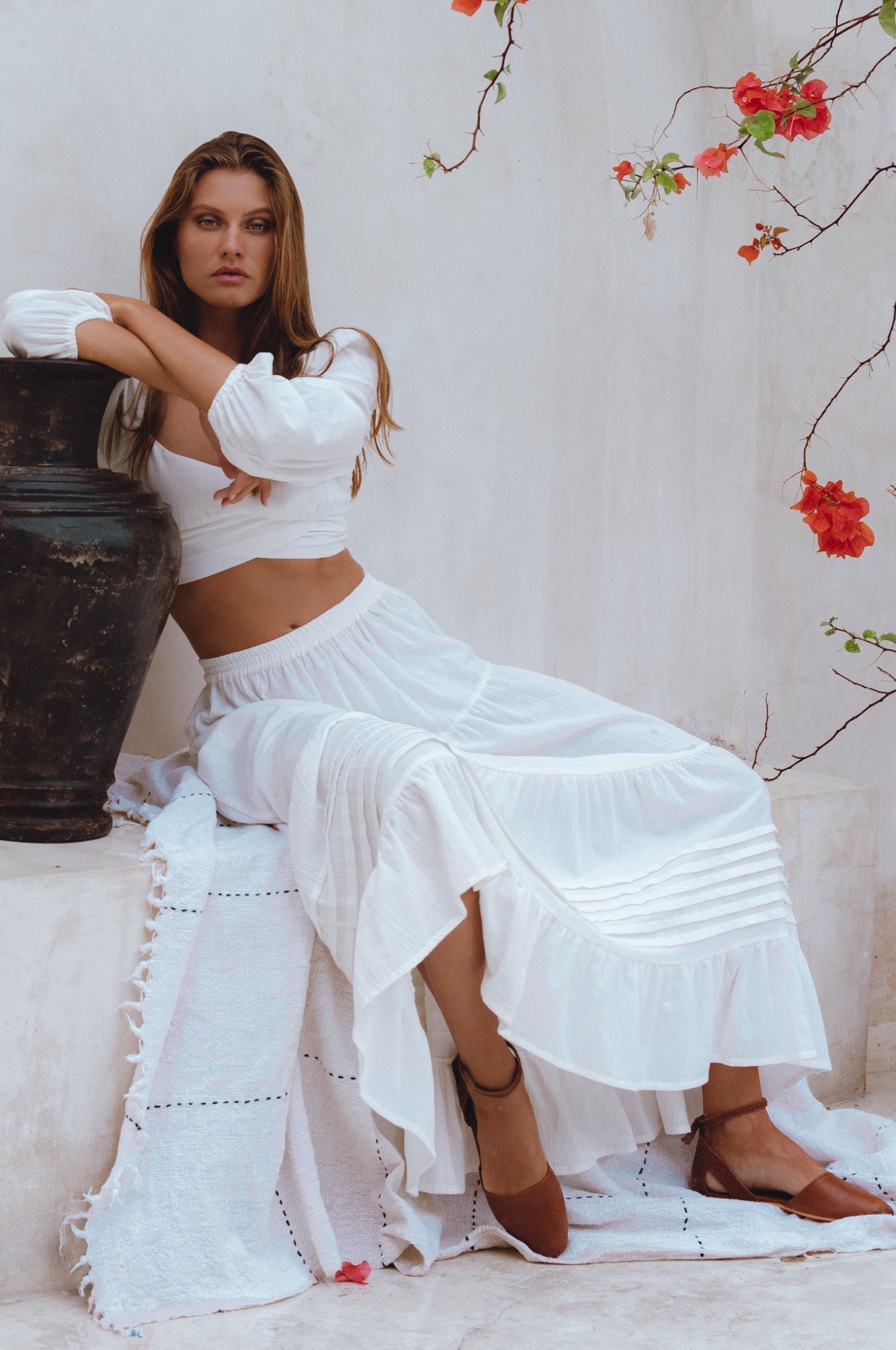 Mumbai Maxi Linen Skirt-thumbmail-6
