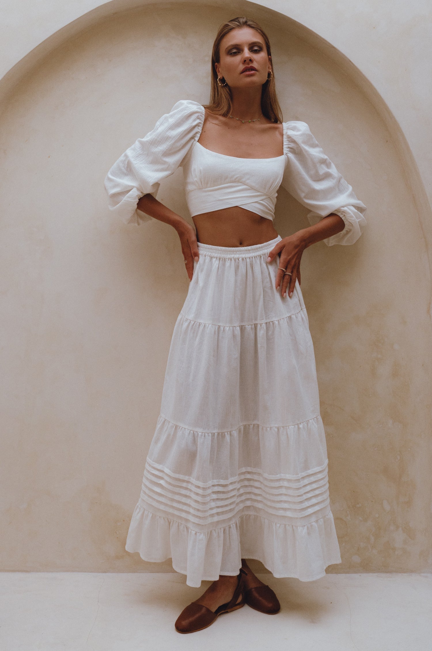 Mumbai Maxi Linen Skirt-thumbmail-10
