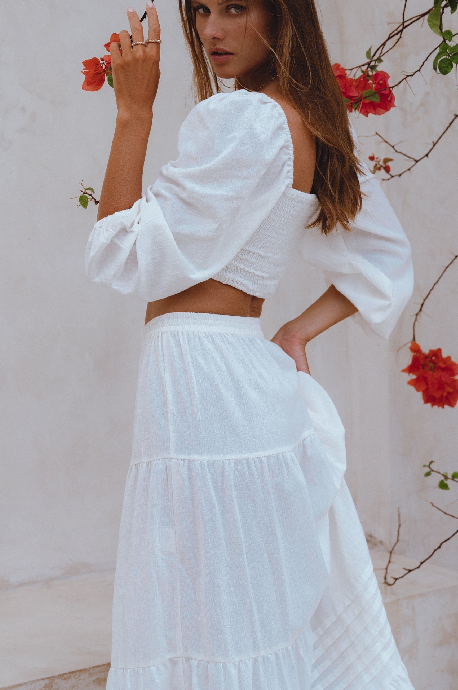 Mumbai Maxi Linen Skirt-thumbmail-1