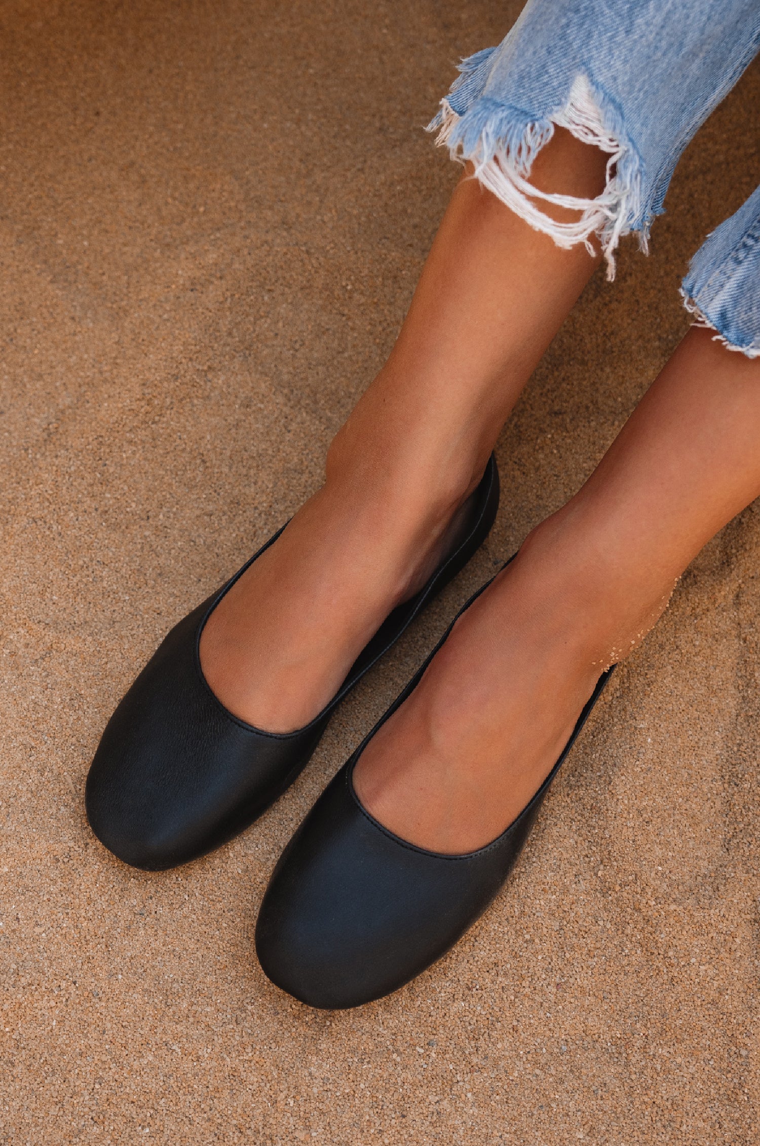 Naples Leather Ballet Flats-thumbmail-1