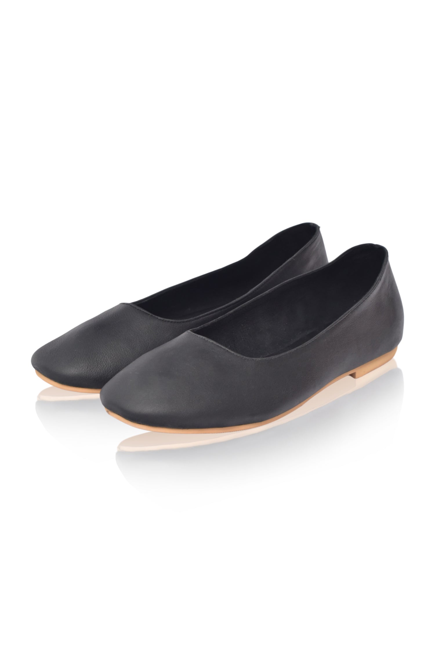 Naples Leather Ballet Flats-thumbmail-4